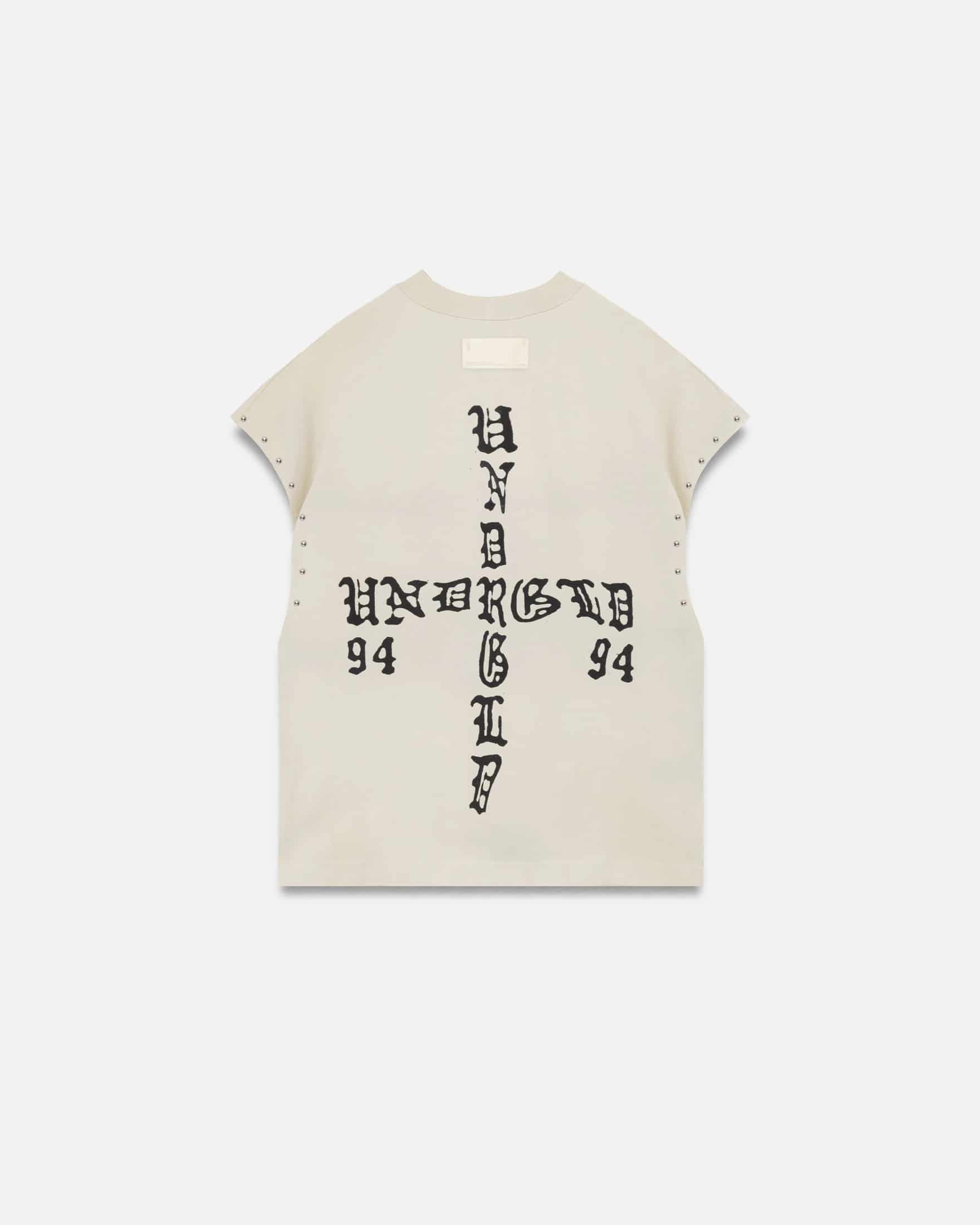 94' UNDRGLD Sleeveless Tshirt White - miniatura 3
