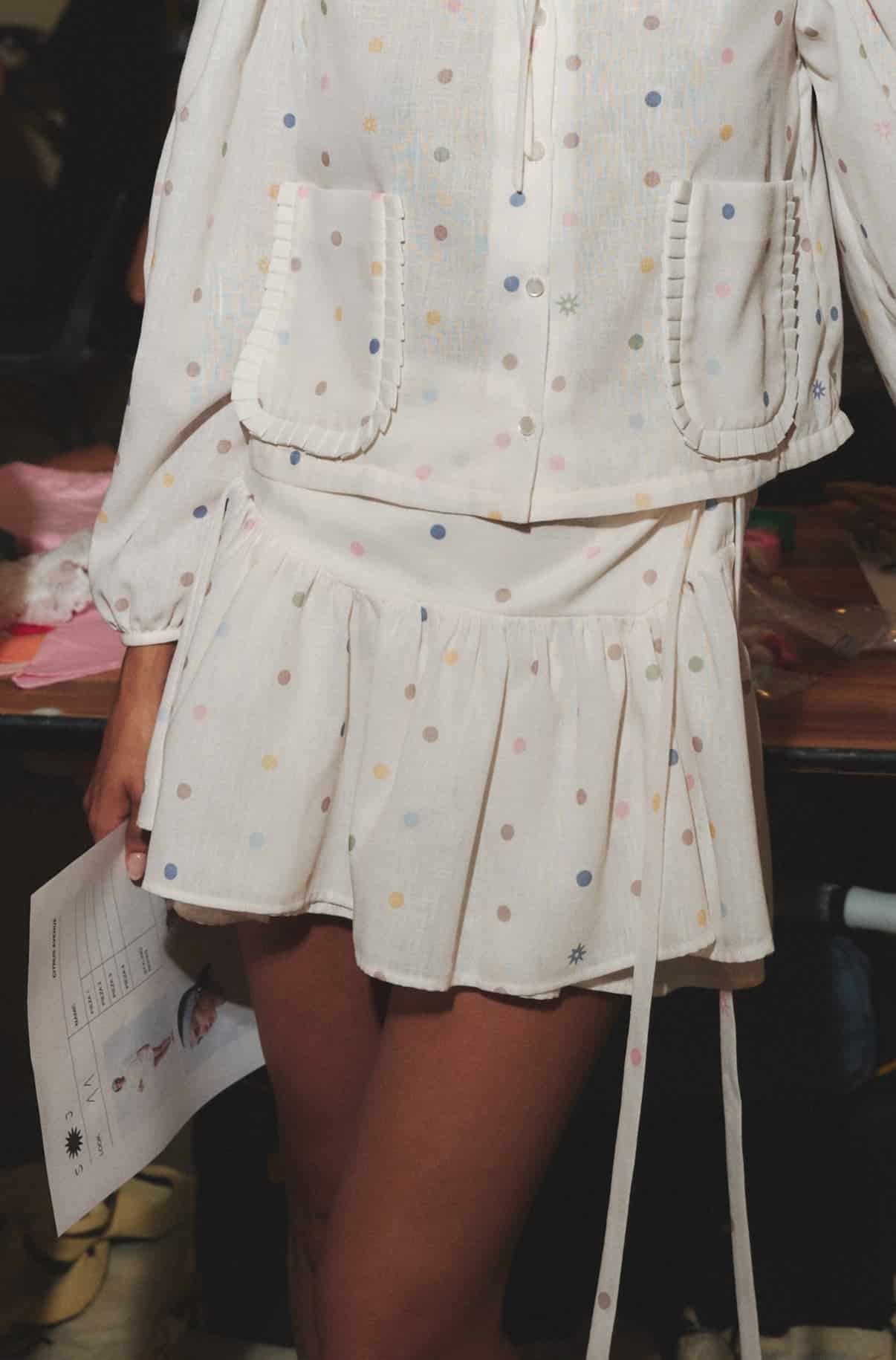 CONFETTI WRAP SKIRT - miniatura 3