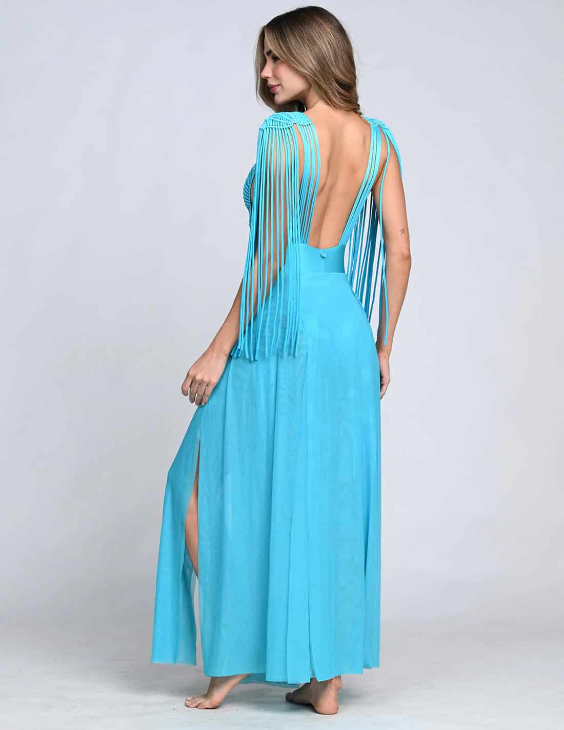 Vestido Umbra Faded Sky Blue - miniatura 3