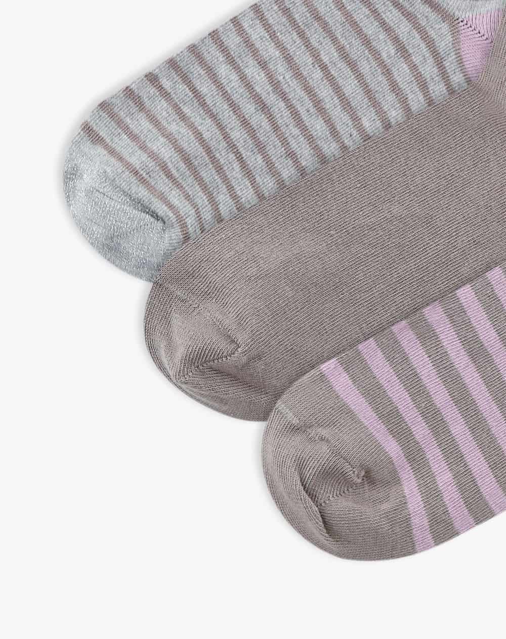 Medias mujer largas pack x3 surtido - miniatura 3
