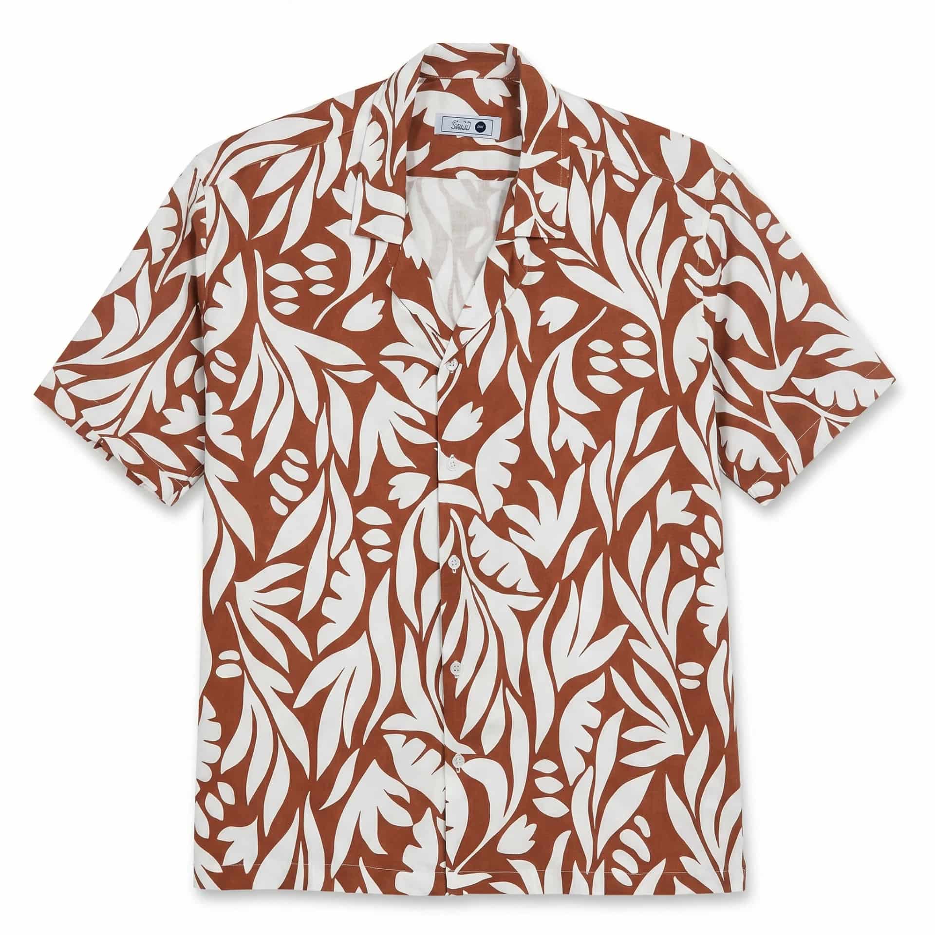 Camisa Bowling Estampada Rojo C301 - miniatura 3