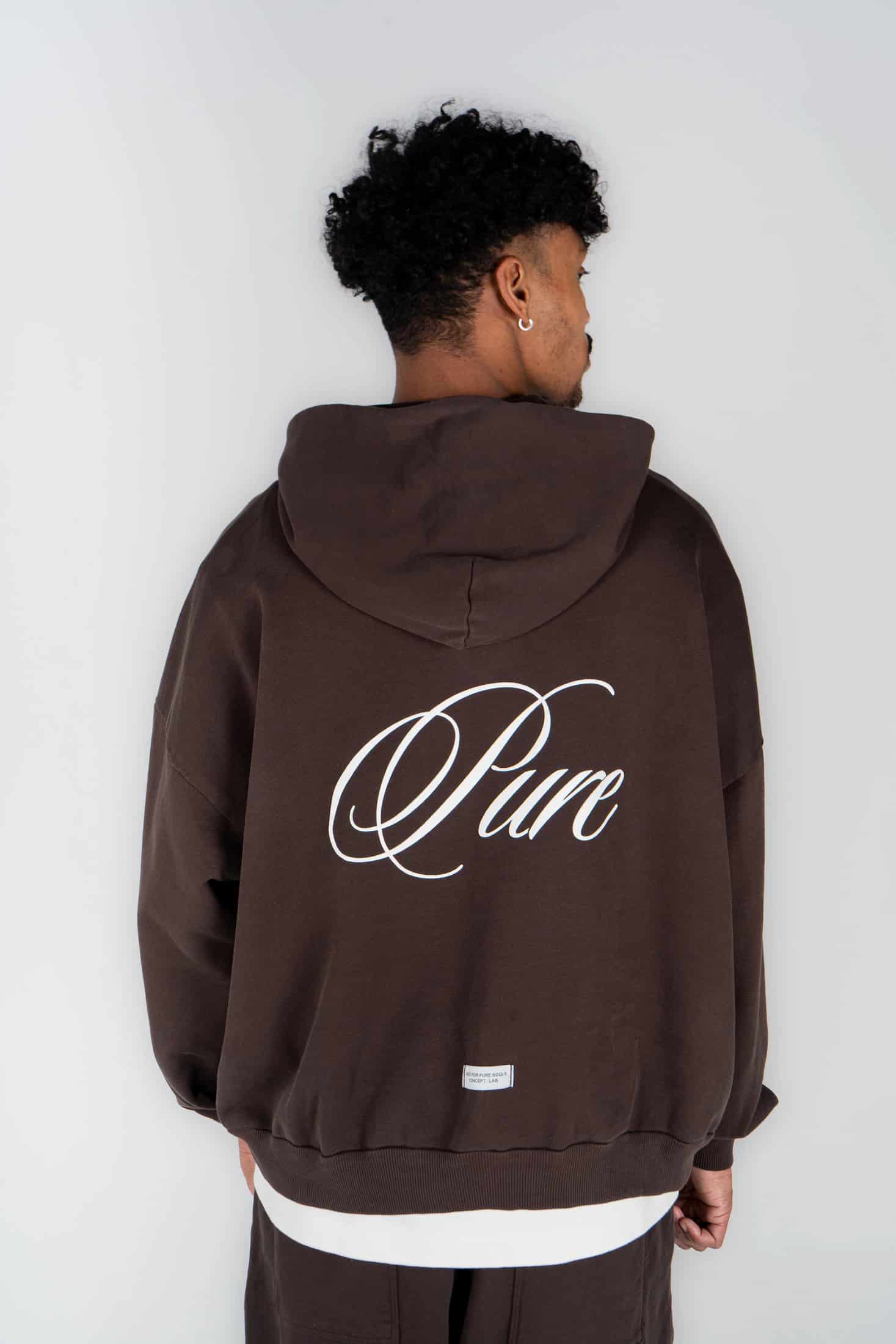 Basic Brown Hoodie - miniatura 3