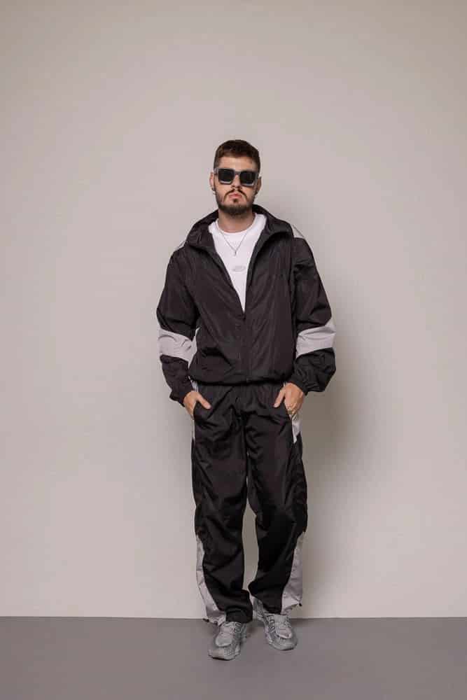 Sudadera Parachute 8727 -Negra - miniatura 7