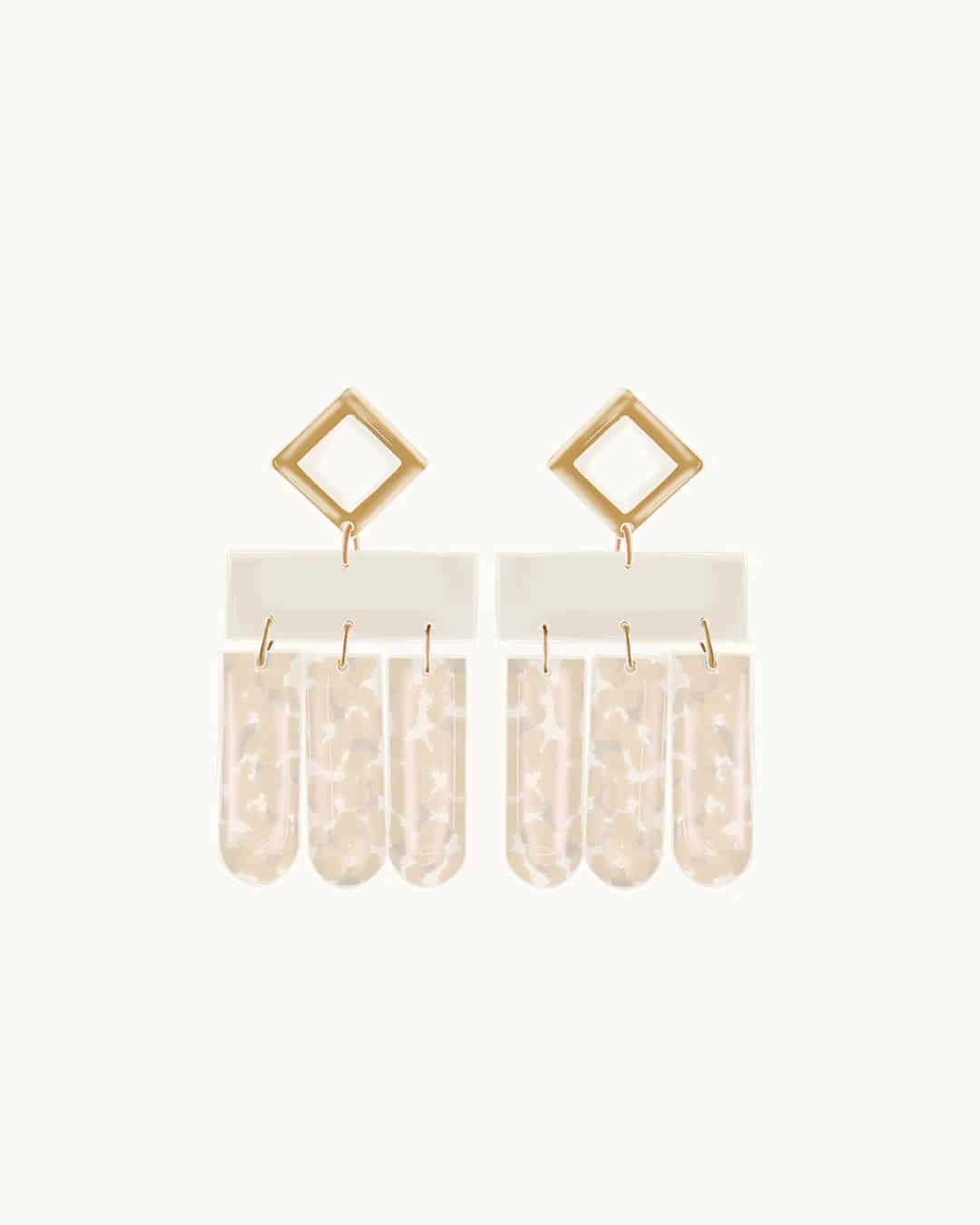 Terrazo4 Earrings - miniatura 1