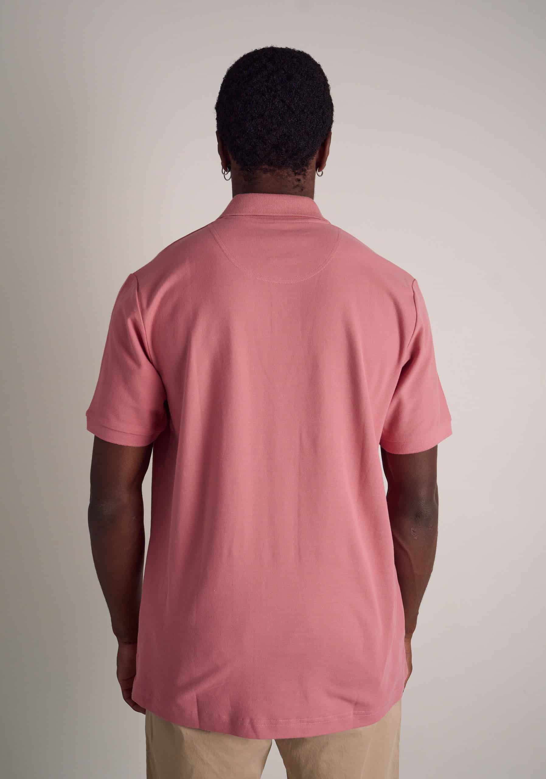 Camiseta Polo H L-Azm Rosado Med - miniatura 5
