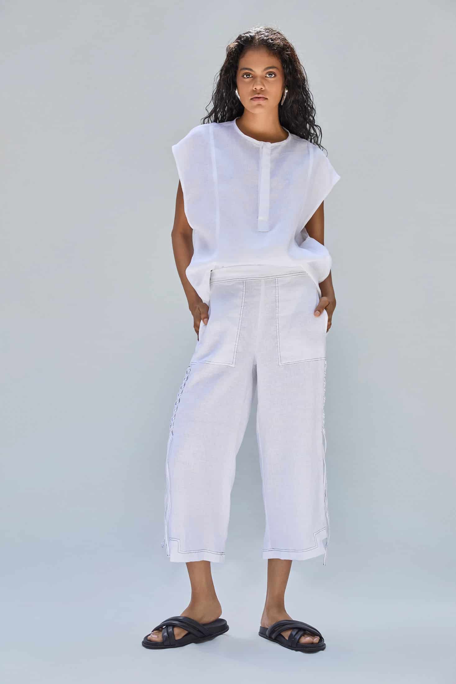 JOSE TOP WOMEN WHITE - miniatura 3