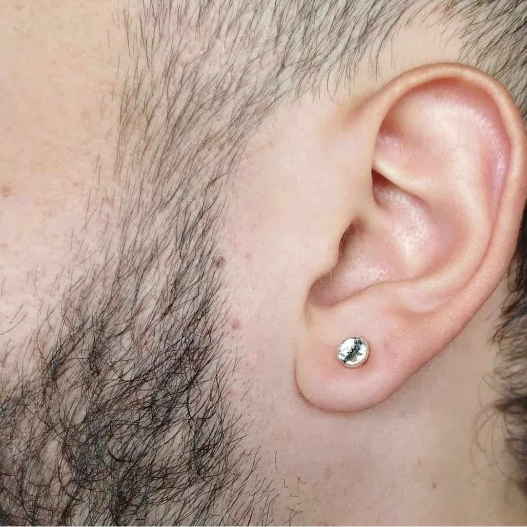 Aretes Café Moka en plata envejecida - miniatura 4