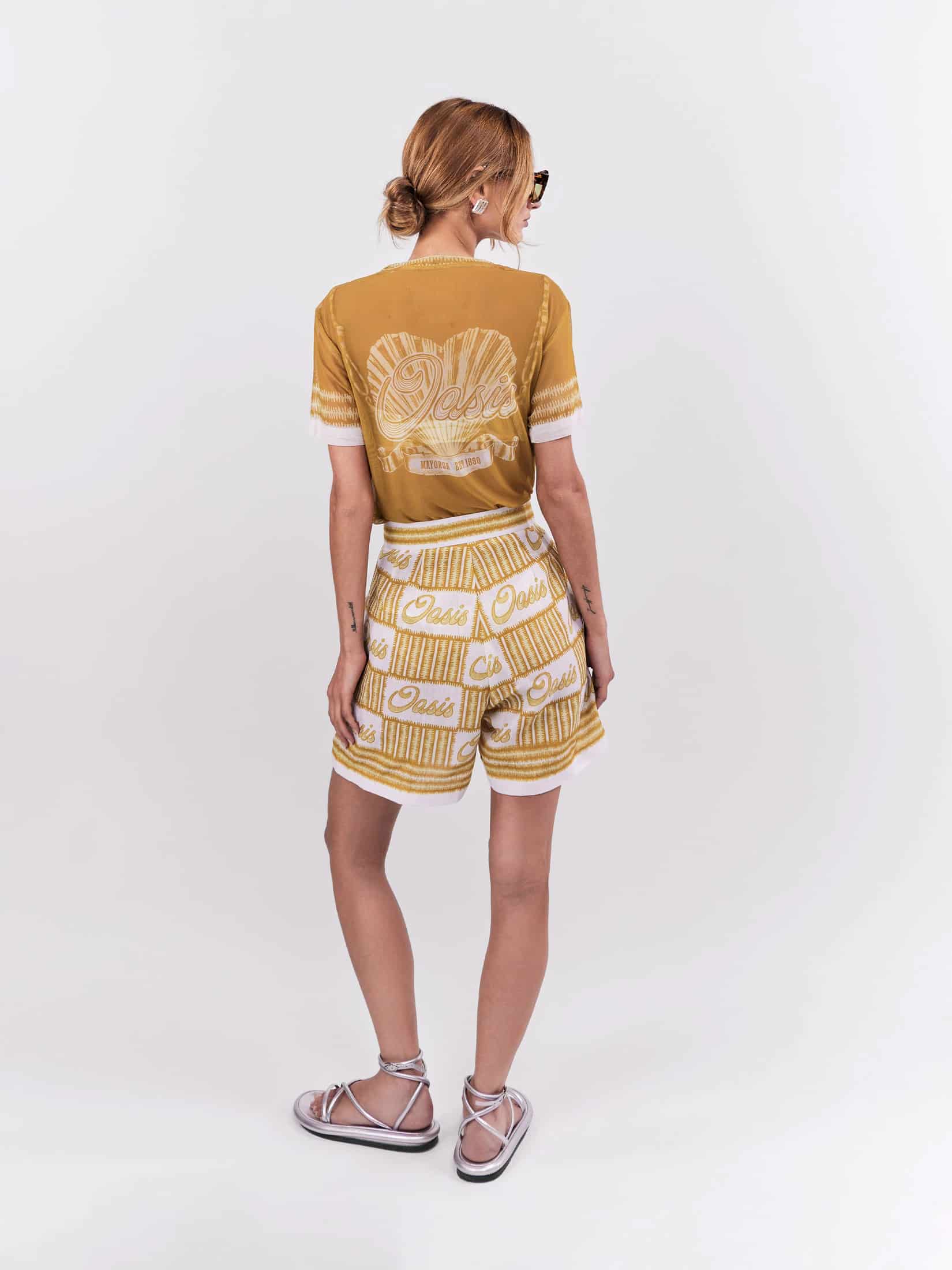 Short Oasis - Oro - miniatura 2