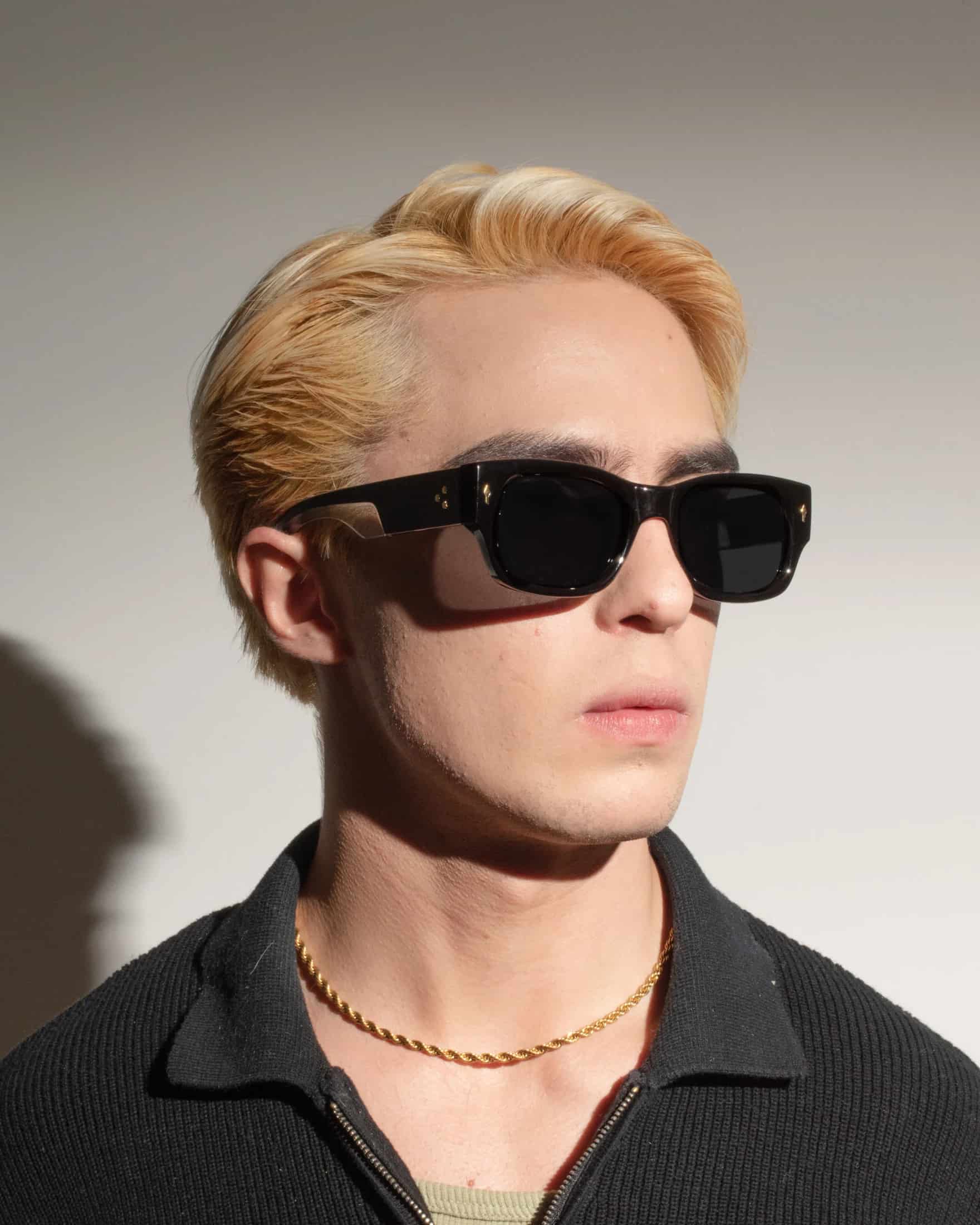 DENZEL SUNGLASSES - BLACK - miniatura 7