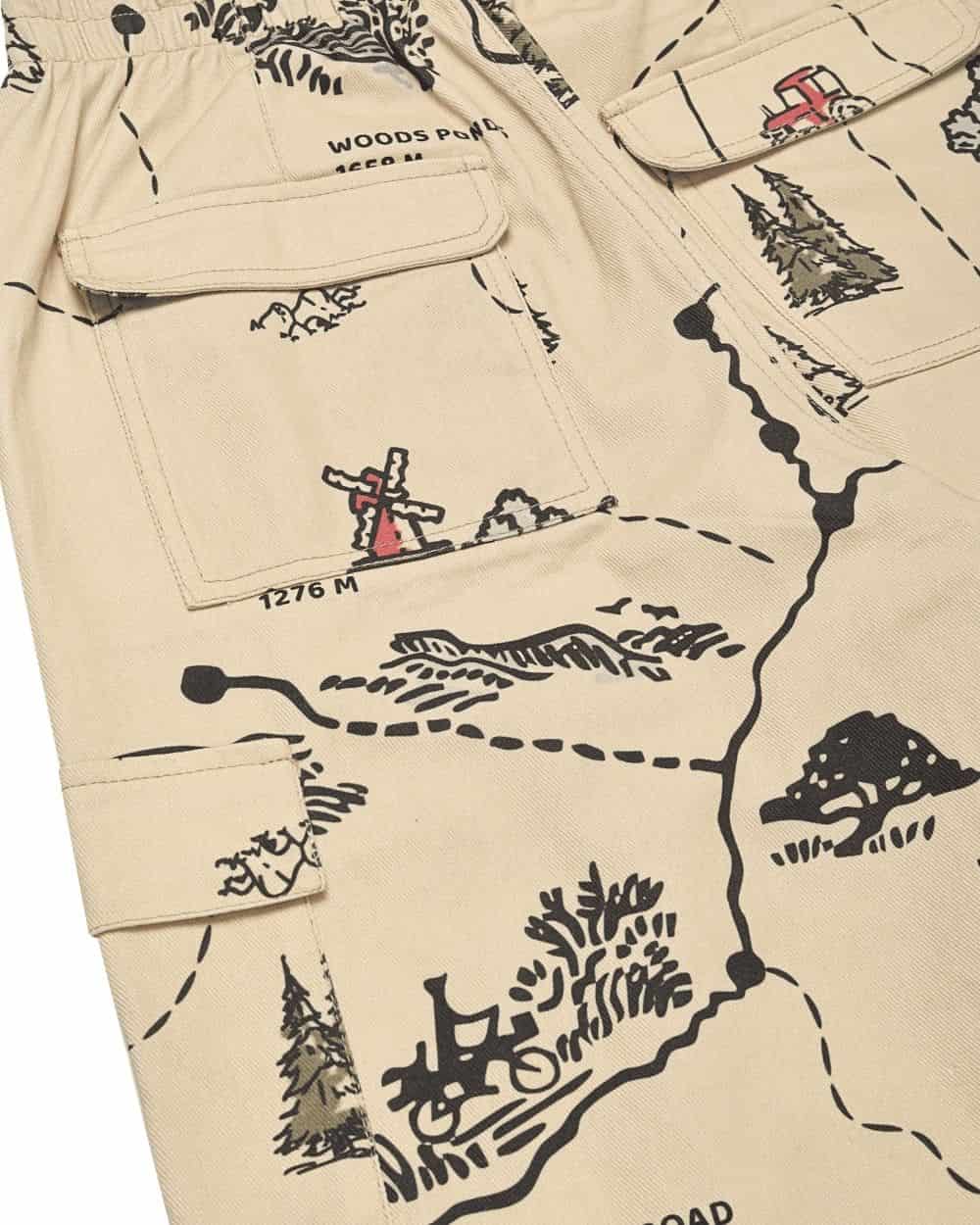 MADISON MAP CARGO PANTS - miniatura 8