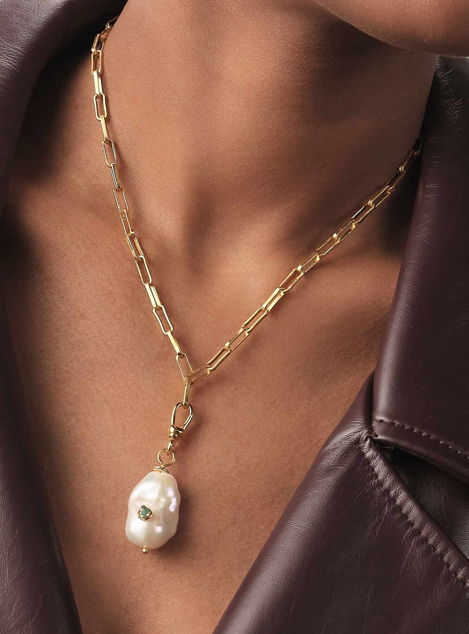 Emerald Pearl Charm - miniatura 2