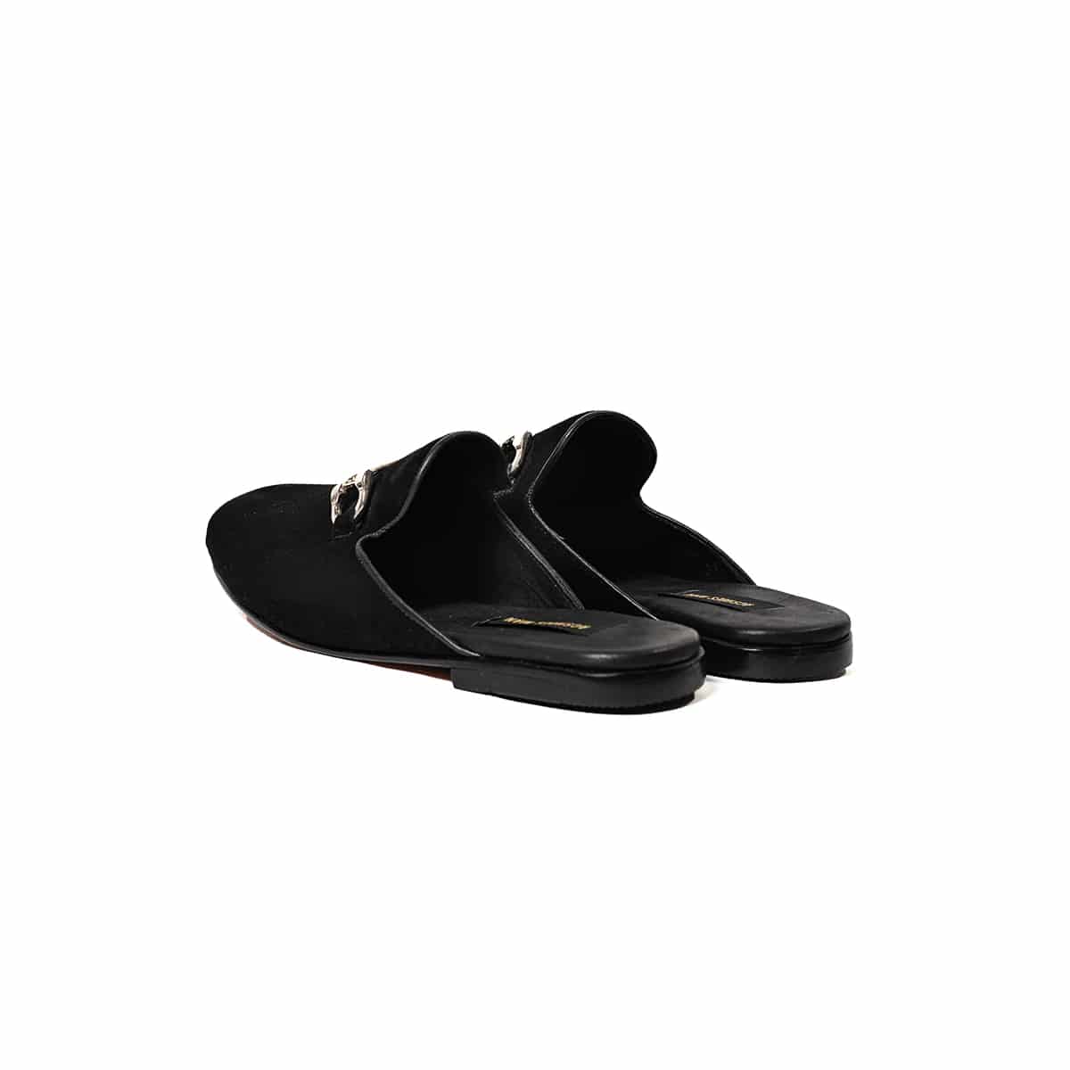 Mules Gamuza Negra - miniatura 2