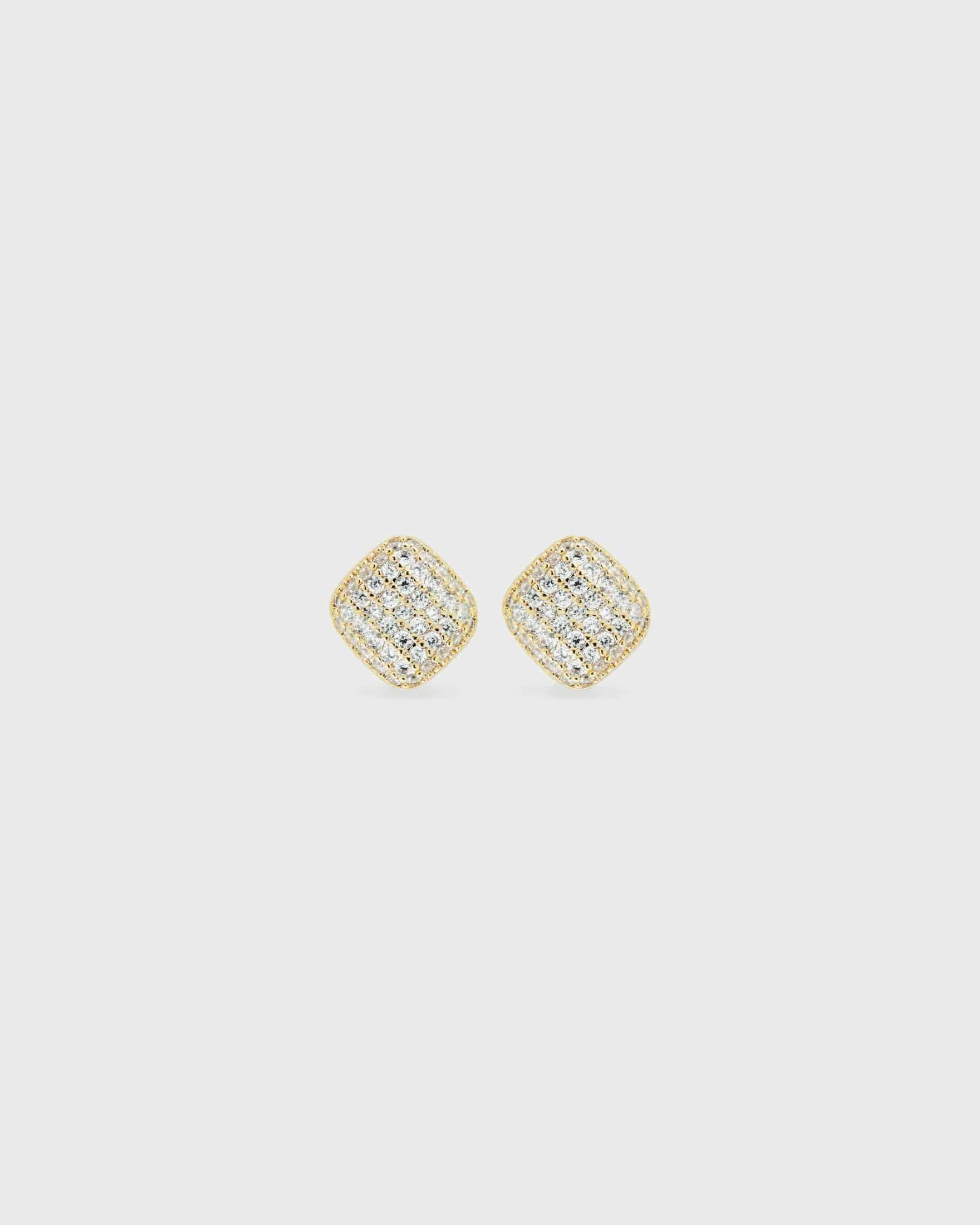 Aretes Rombo Pavé - miniatura 2