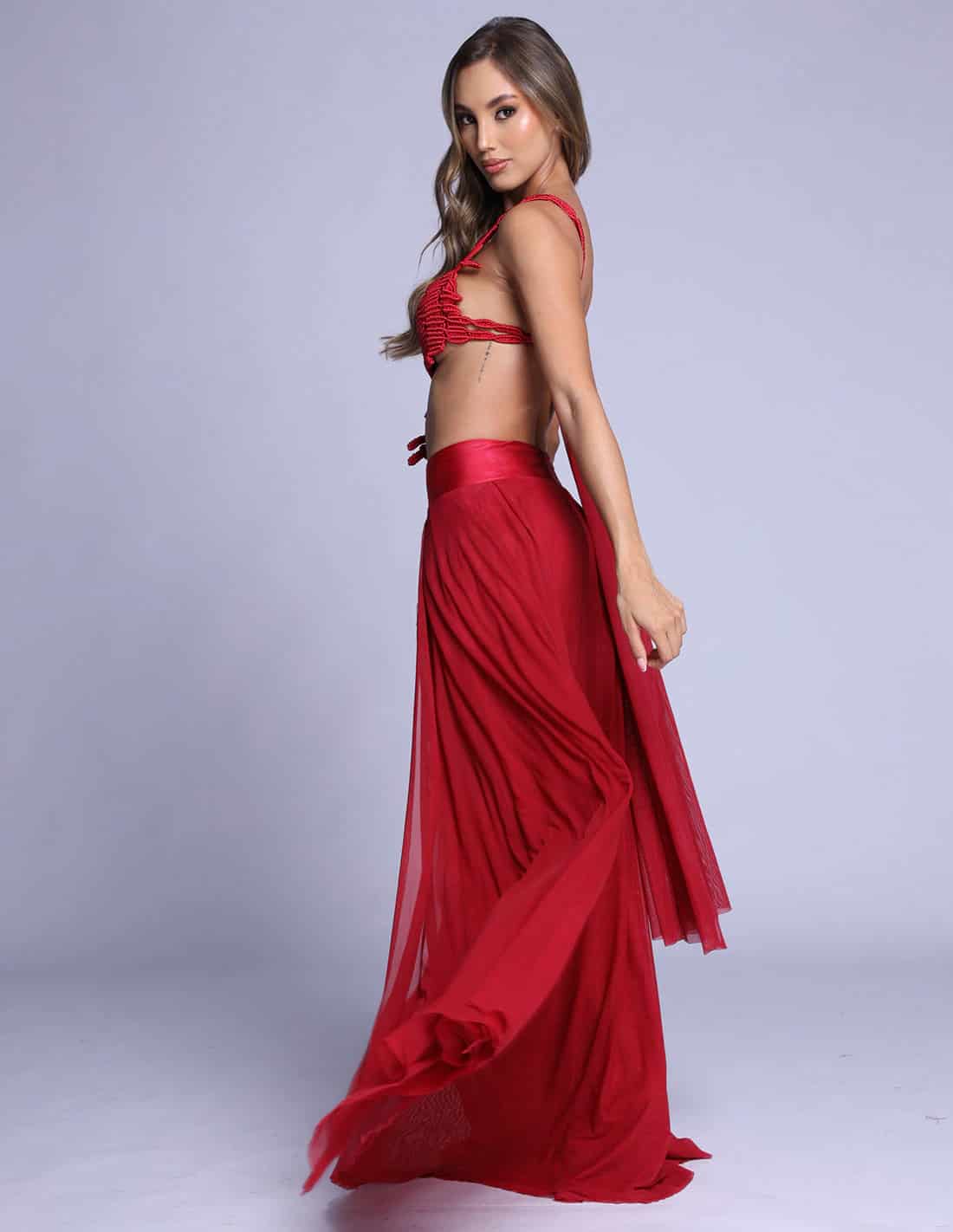 Vestido Cisne Red - miniatura 3