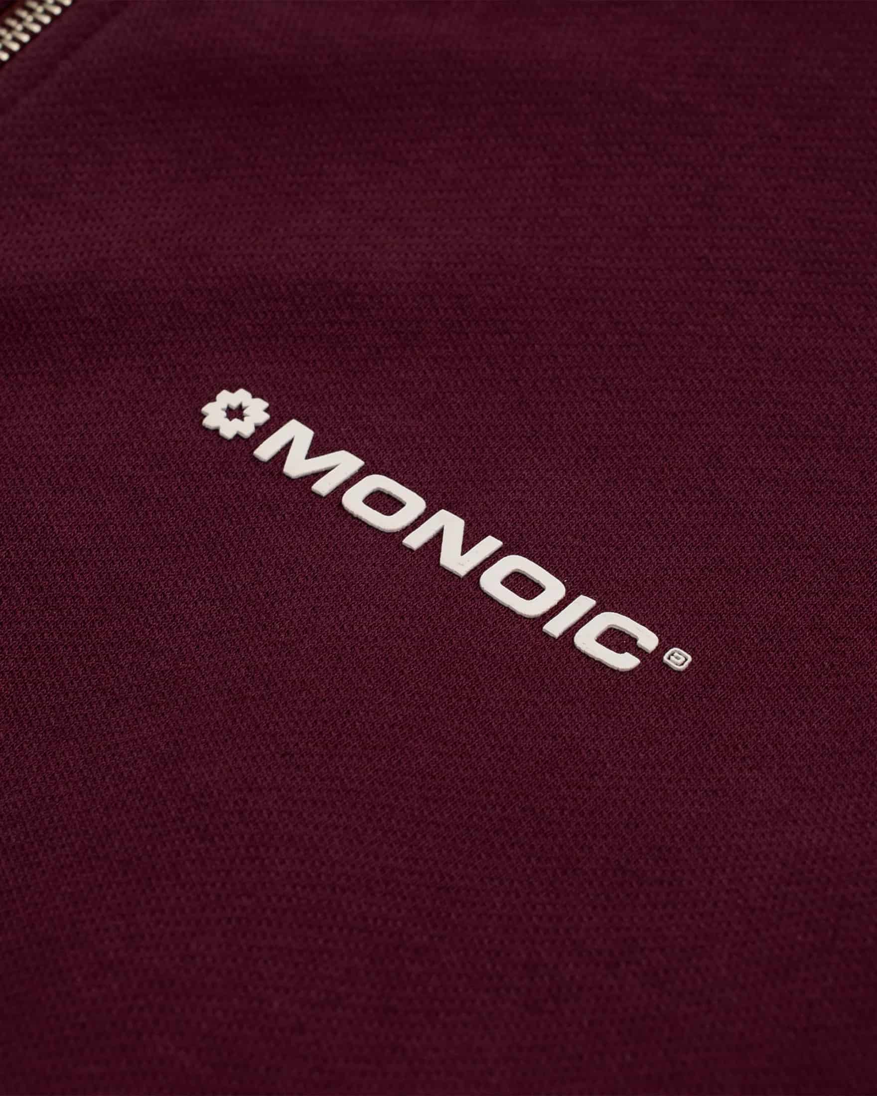 Zip Hoodie Oversized Básico V3 - Burgundy - miniatura 6