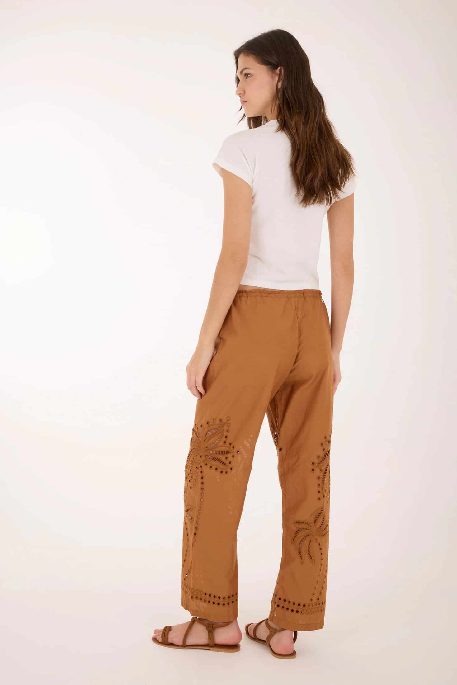 Coco Bloom Brown Pants - miniatura 2