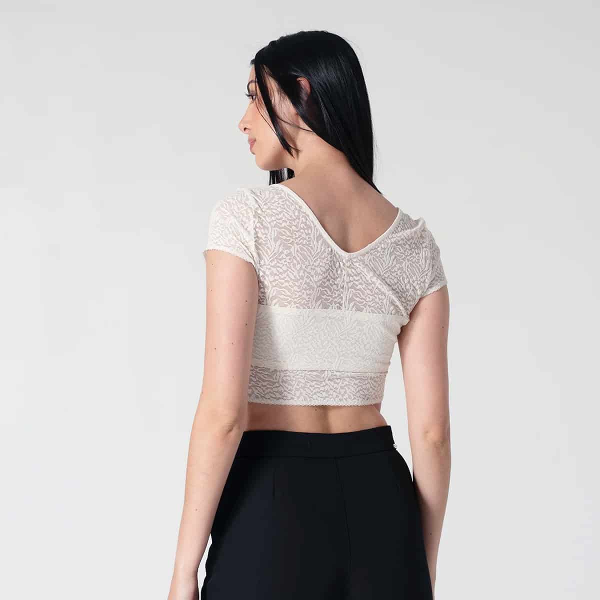 Blusa Crop Slim Gaby - miniatura 5