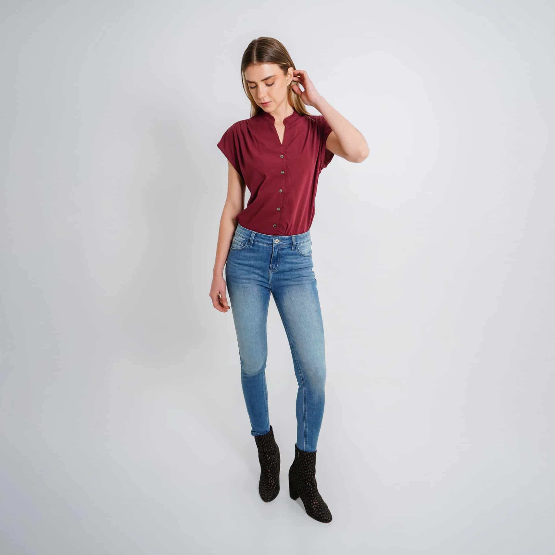 Jean ilussion bota skinny - miniatura 1