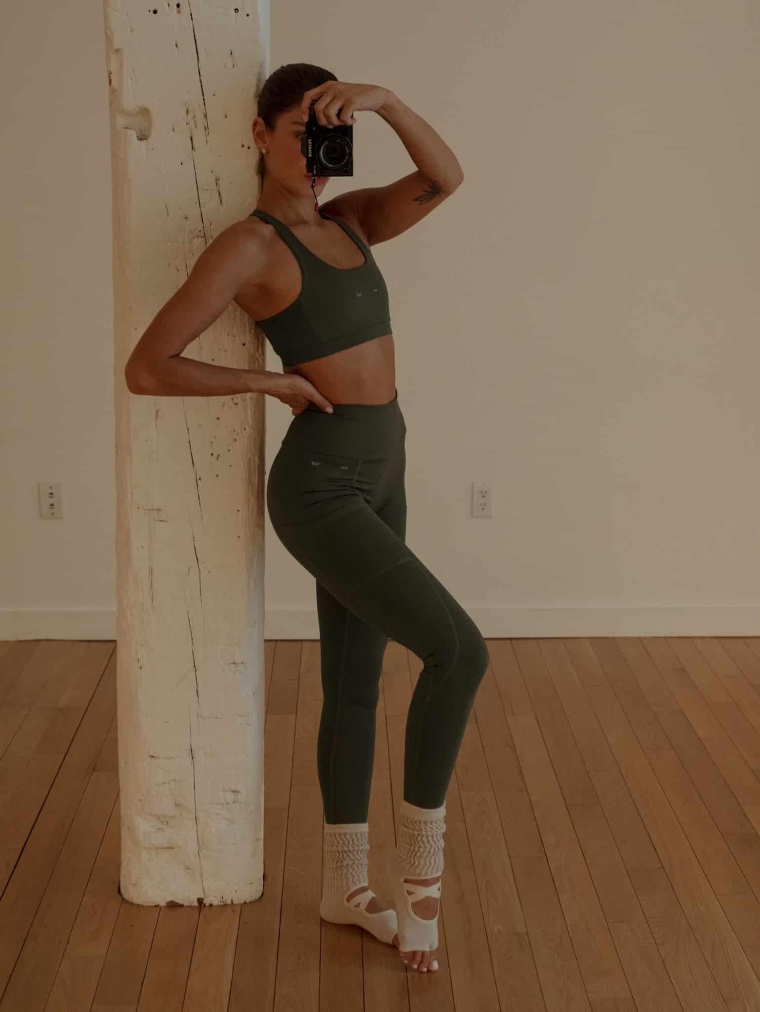 HIKING LEGGINGS - PESTO - miniatura 9