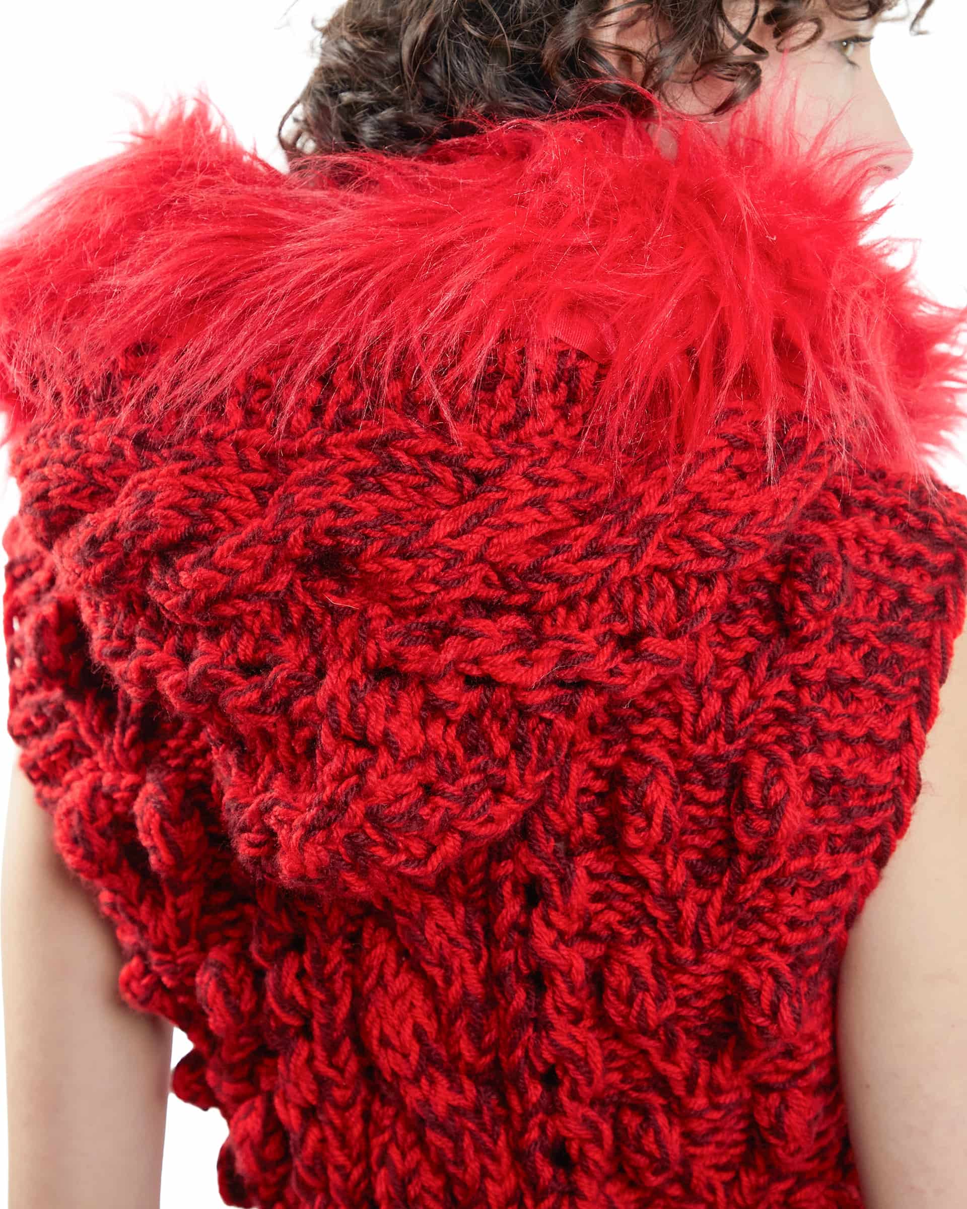 Velvet Knit Vest - miniatura 7