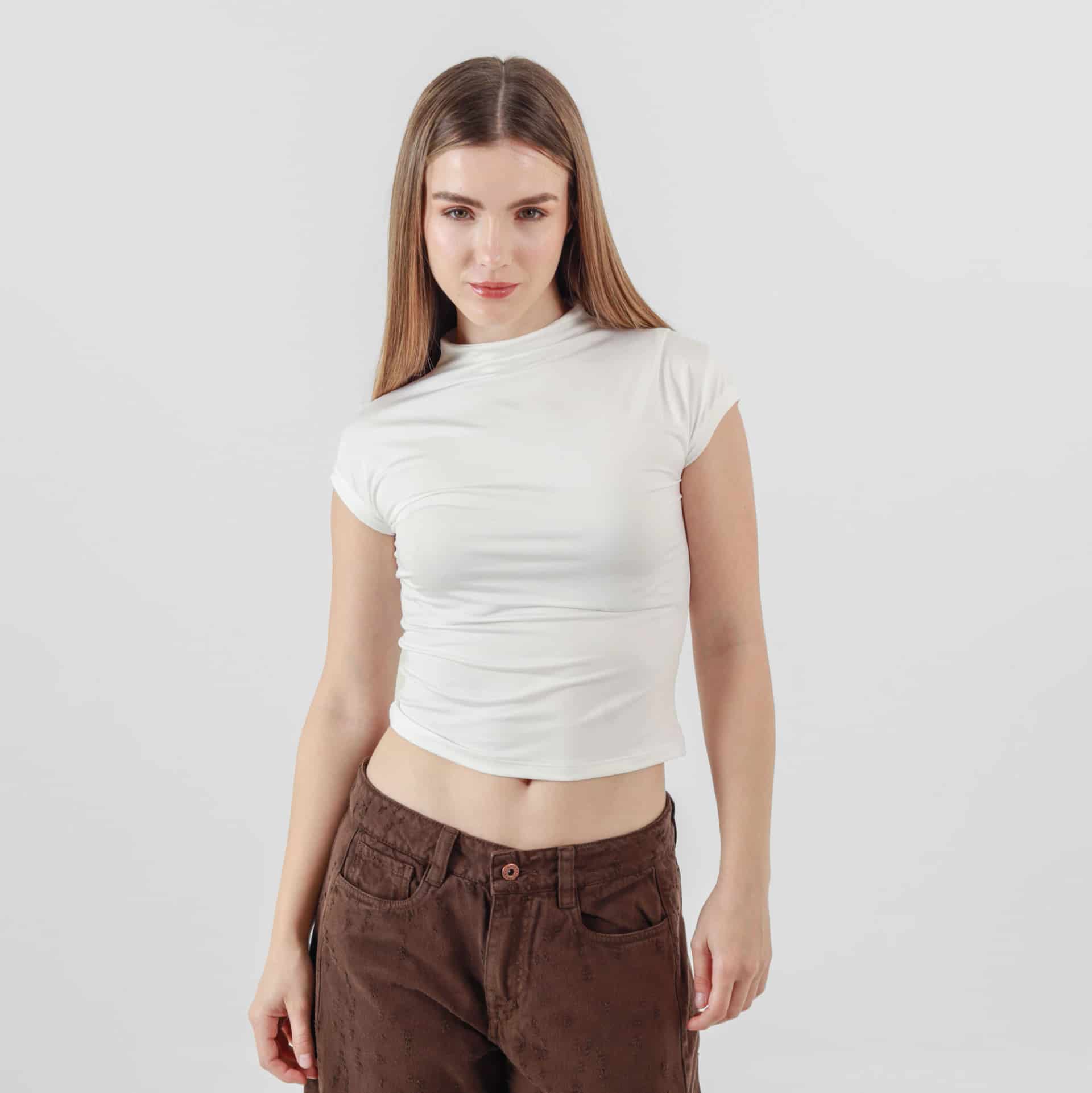 Camiseta Cuello Alto Manga Sisa - miniatura 3
