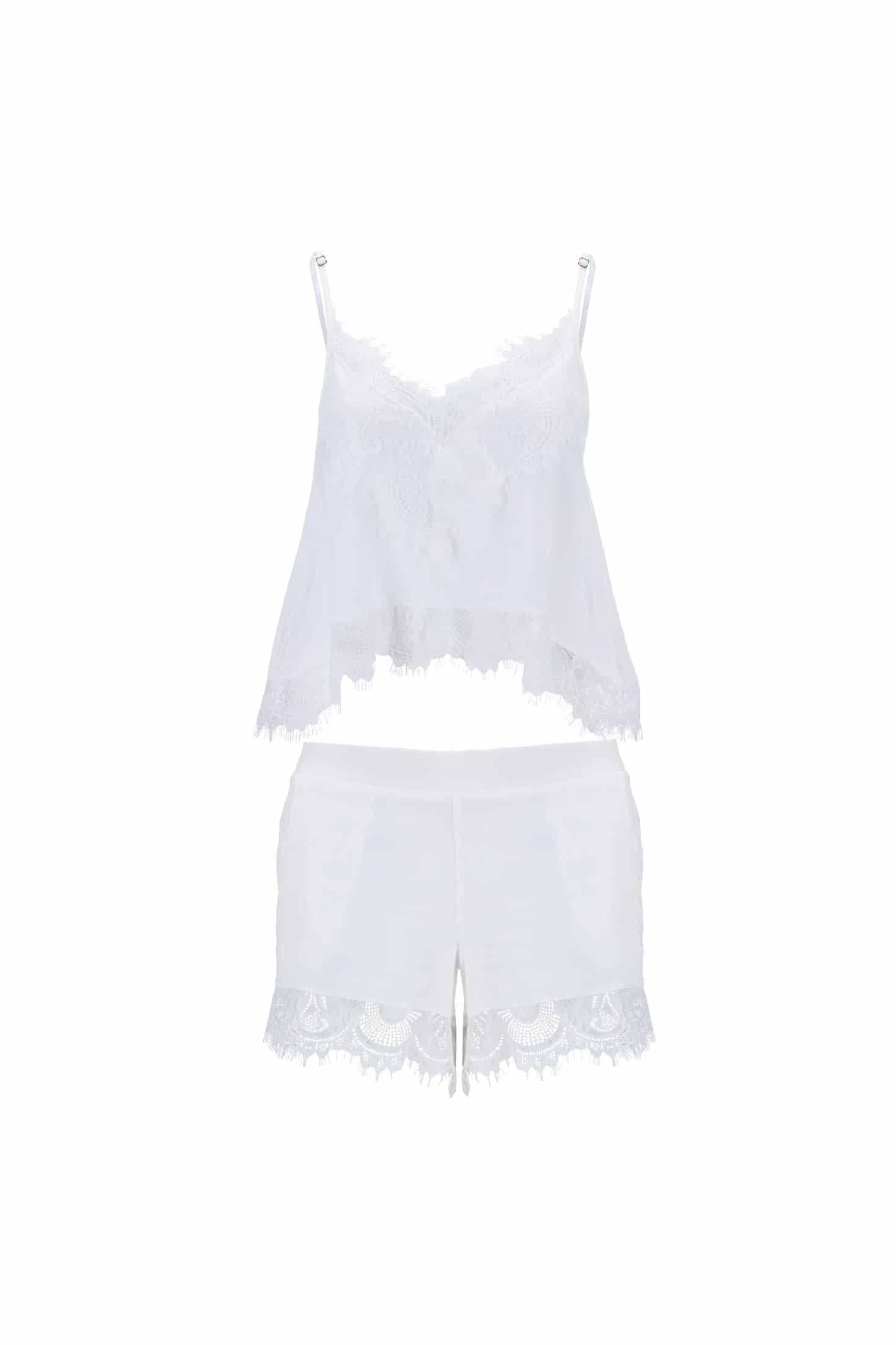 PIJAMA SHORT ELLIPSE VIBRANTE CRUDO - miniatura 4