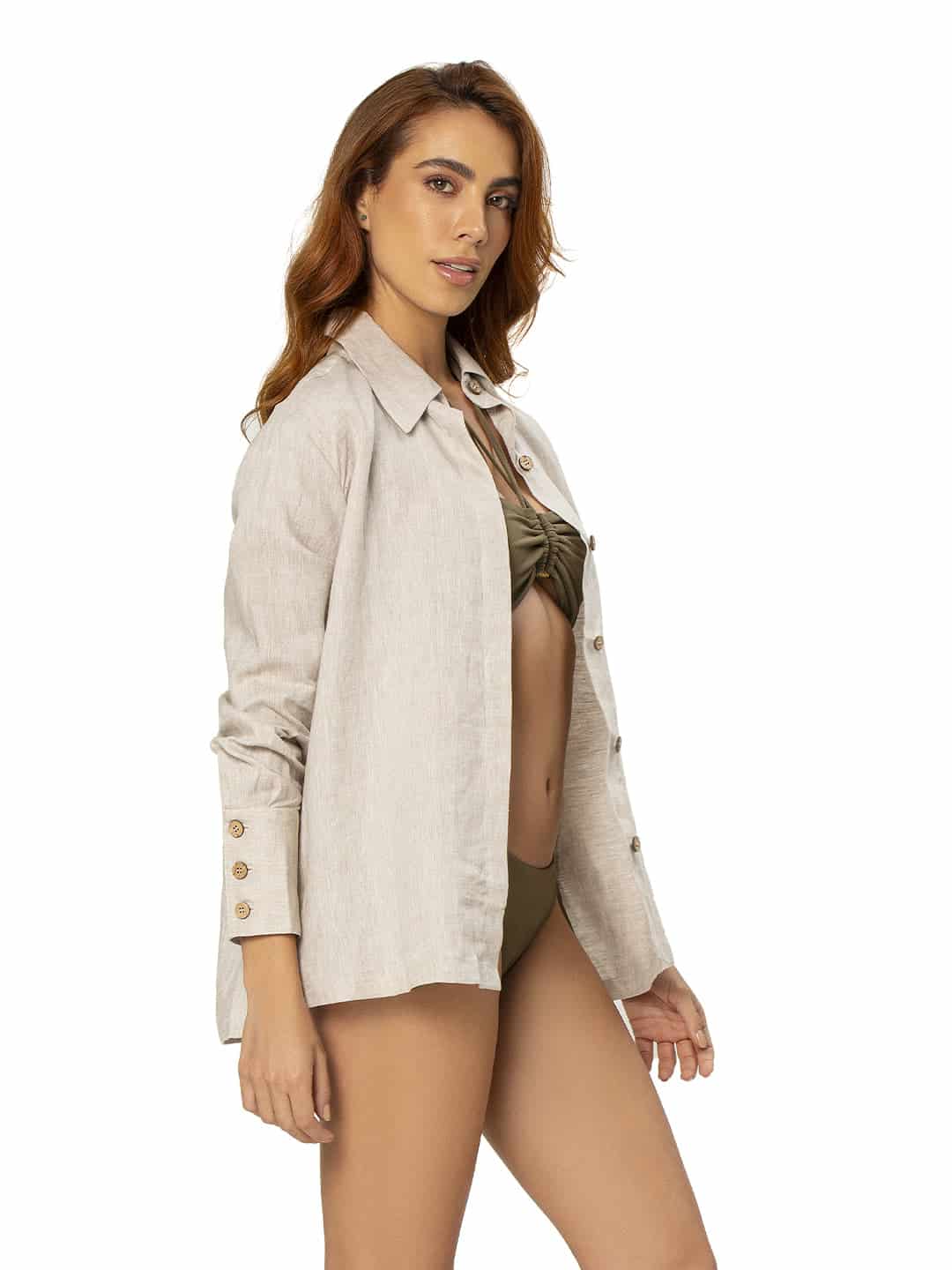 Blouse Solids Linen Capsule - miniatura 3