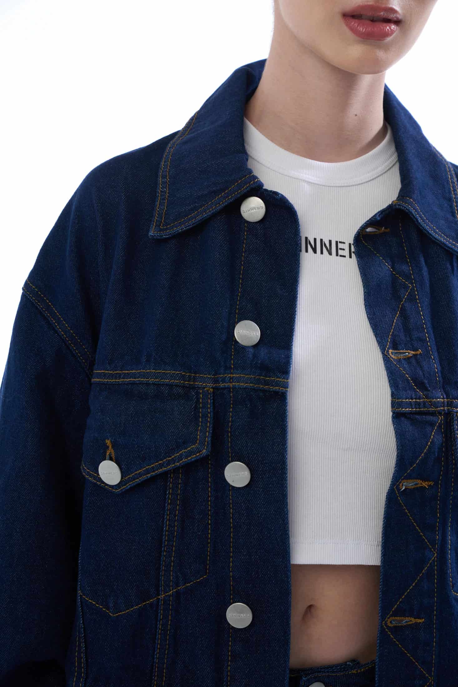 RAW DENIM JACKET - miniatura 6