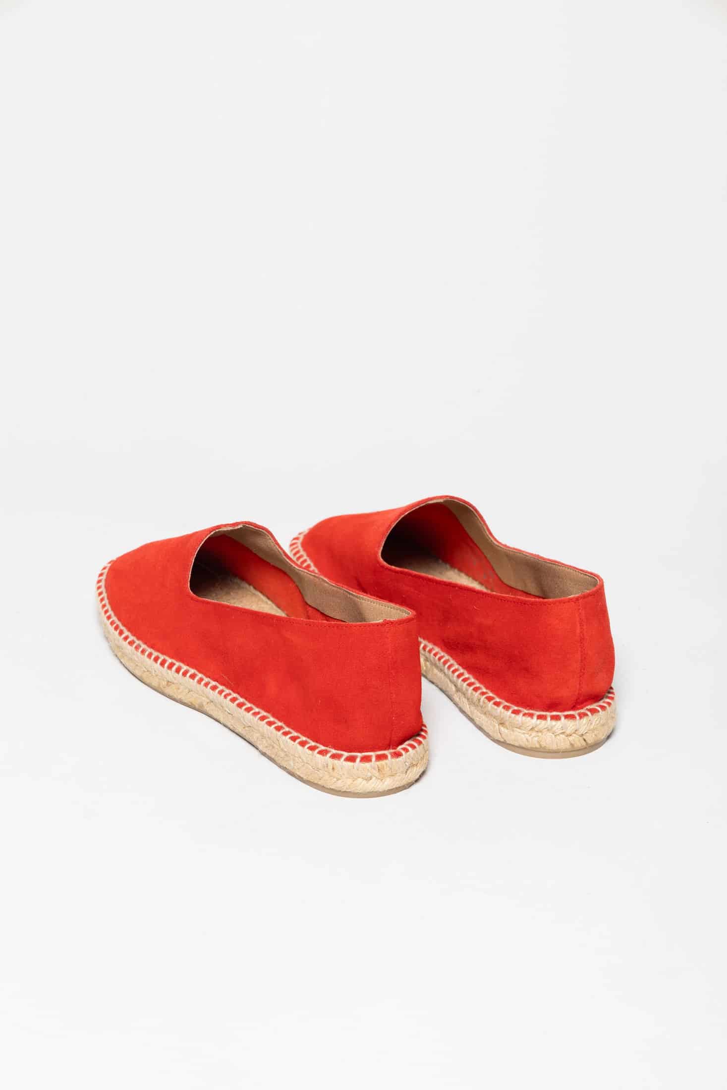 Men's leather espadrille red - miniatura 3