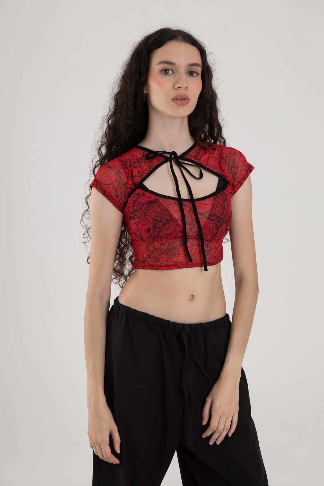 RED HAKU CROP - miniatura 1
