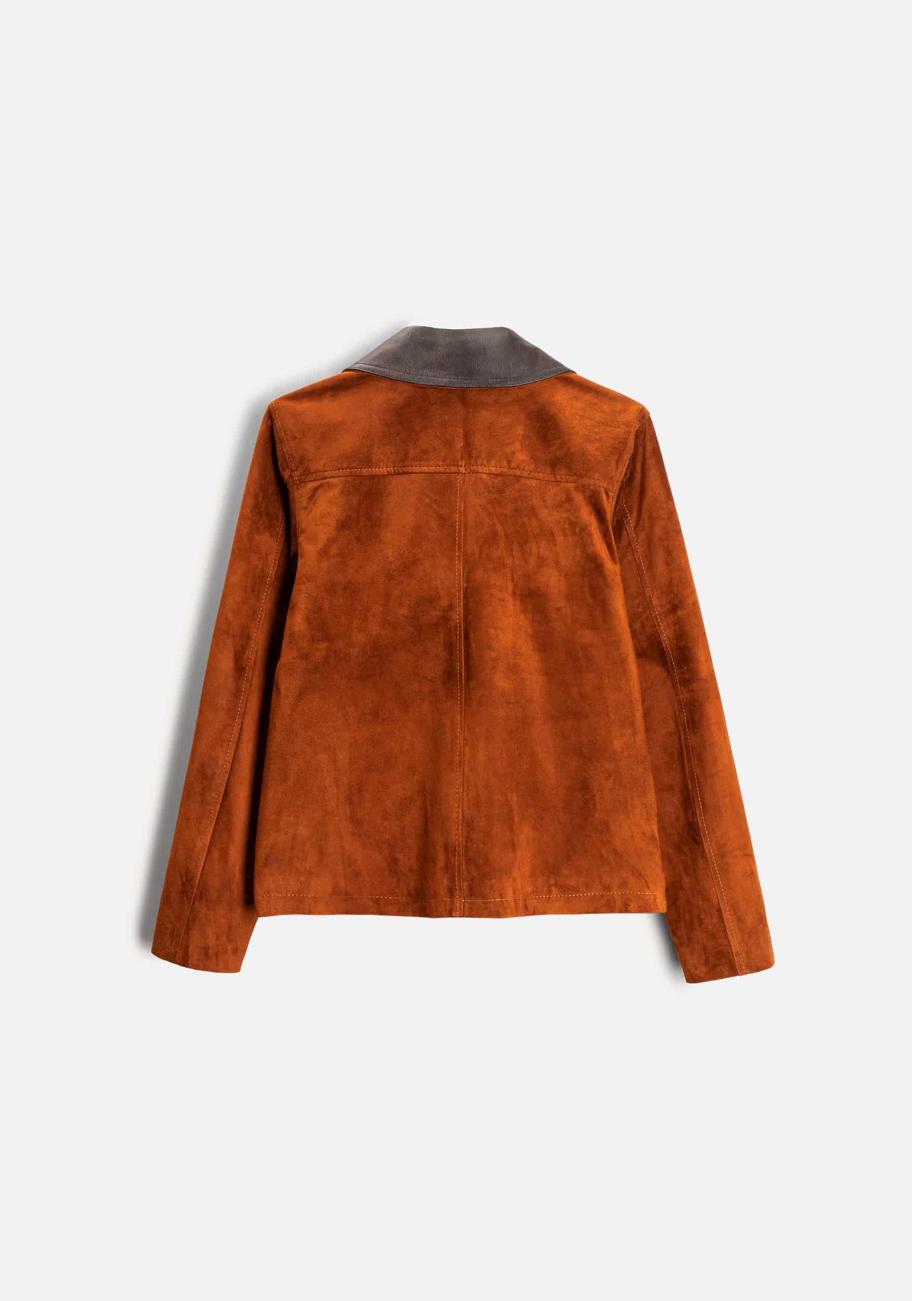 Chaqueta M Larissa Gamuza Tabaco - miniatura 5