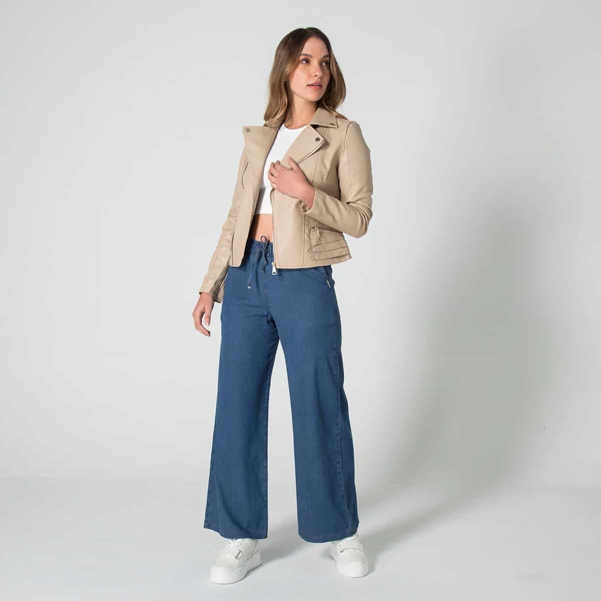 Chaqueta Sintetica Biker Selene - miniatura 2