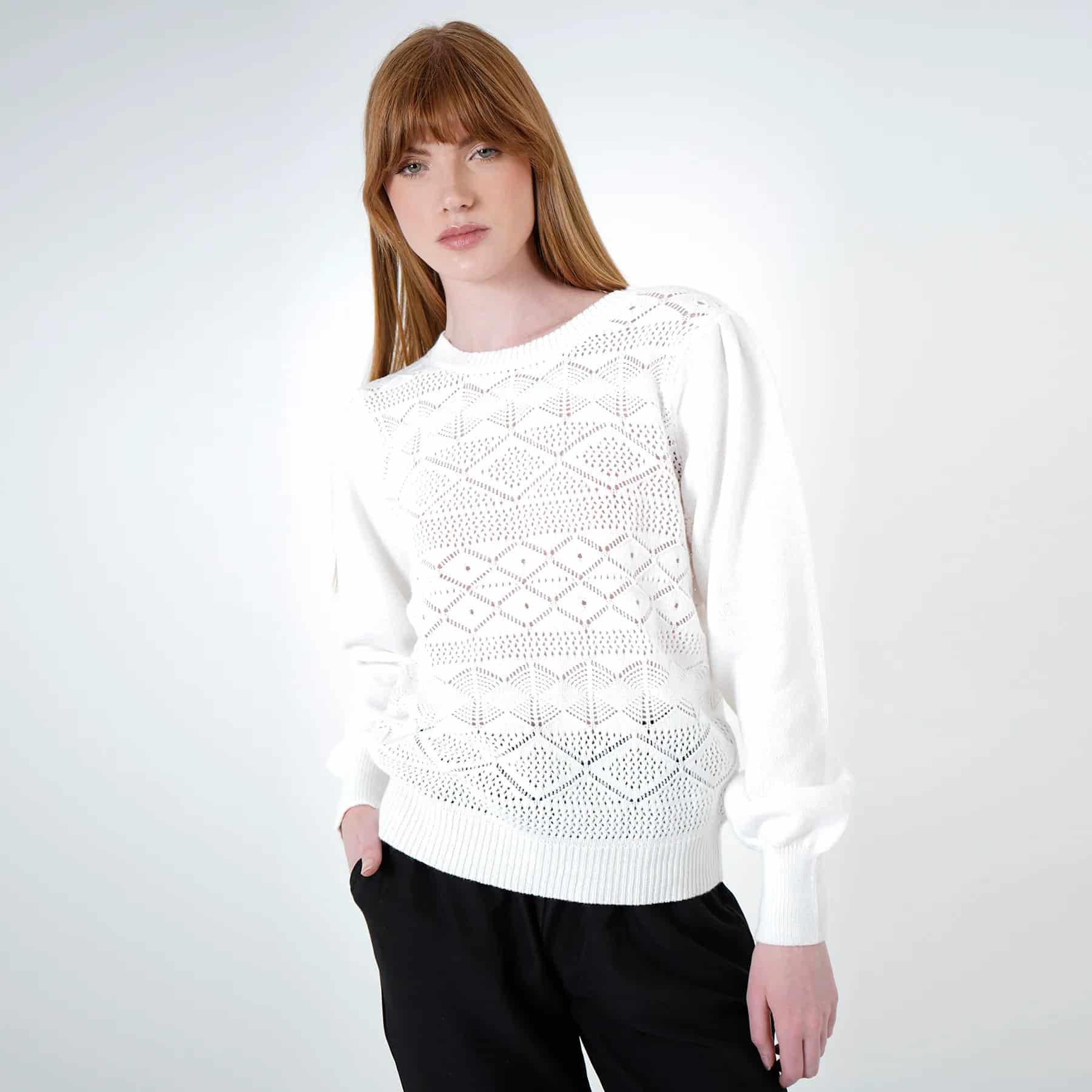 Sweater Cuello Camisero Manga Larga - miniatura 6