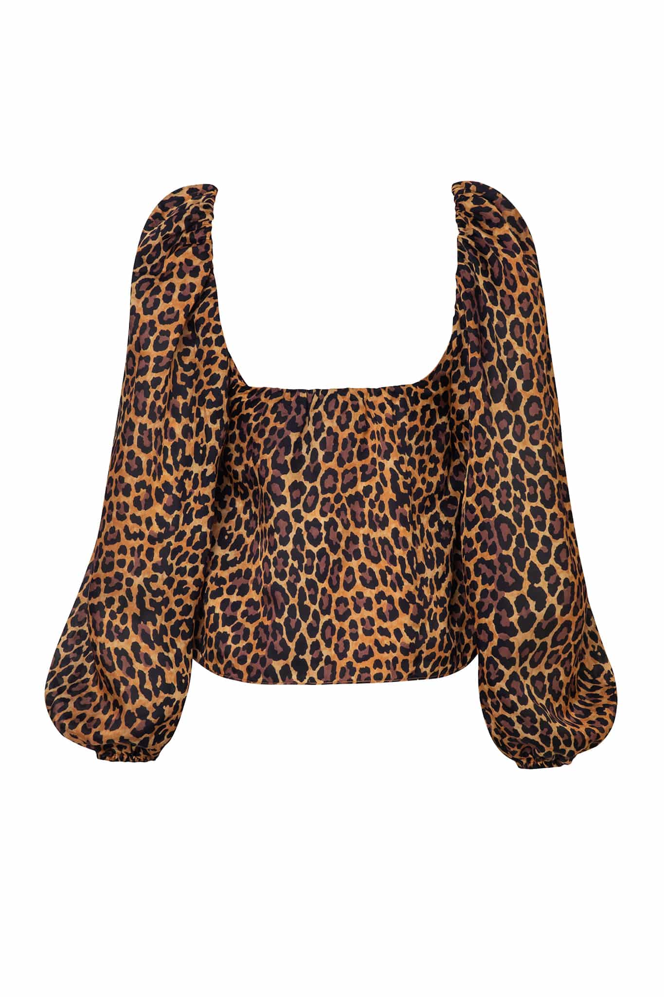Celia Cotton Silk Blouse / Jaguar Print - miniatura 2
