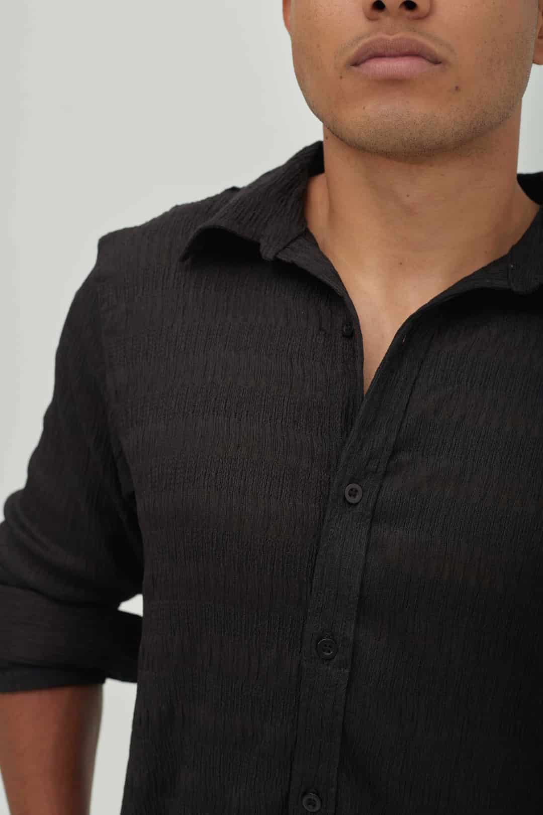 Camisa Brisa Negra - miniatura 3