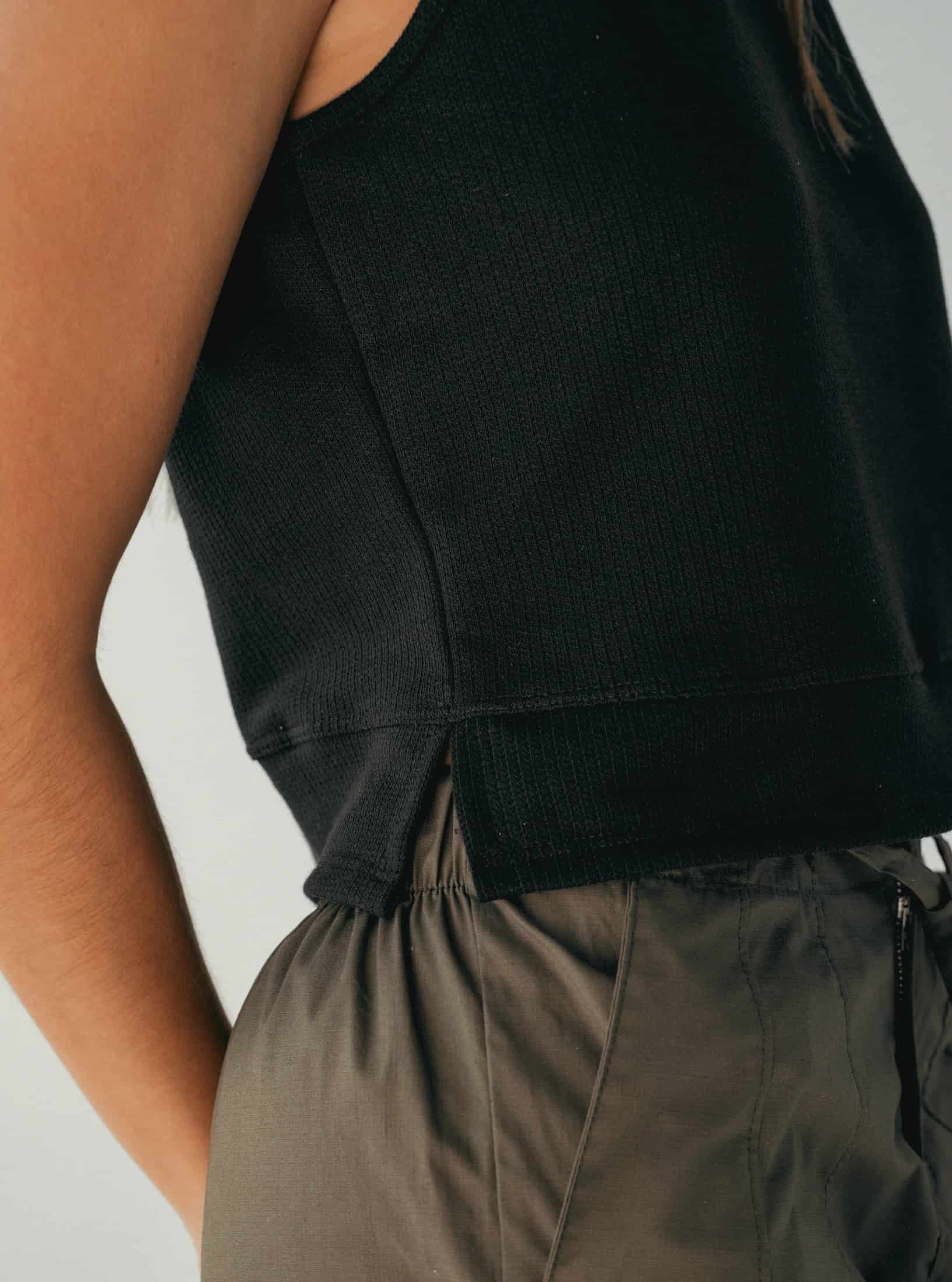 Boxy Tank - Black - miniatura 4