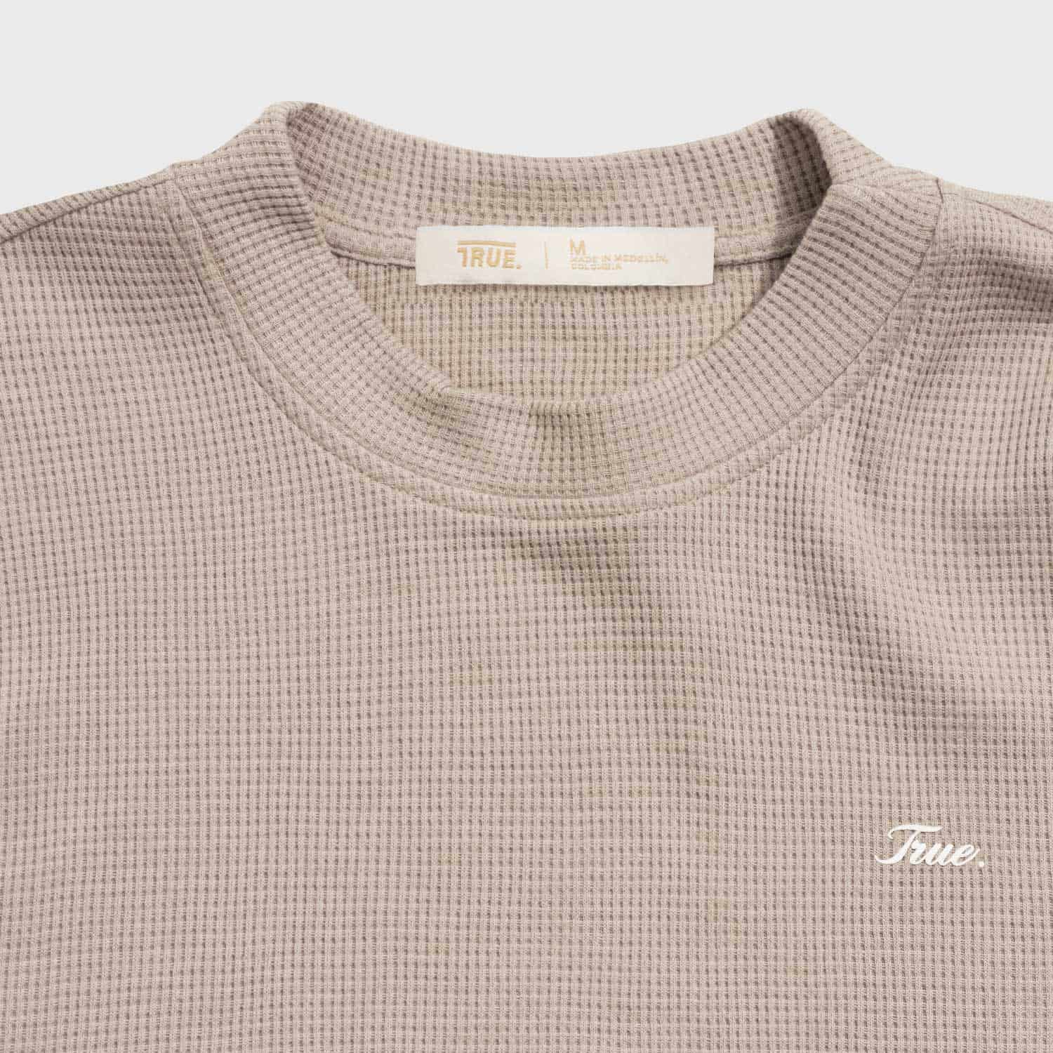 Textured Boxy Tee - Sand - miniatura 6