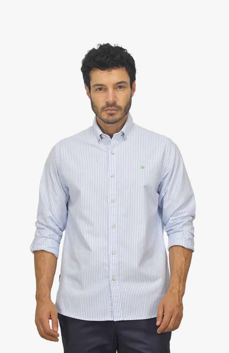 CAMISA MANGA LARGA OXFORD PARA HOMBRE - miniatura 2