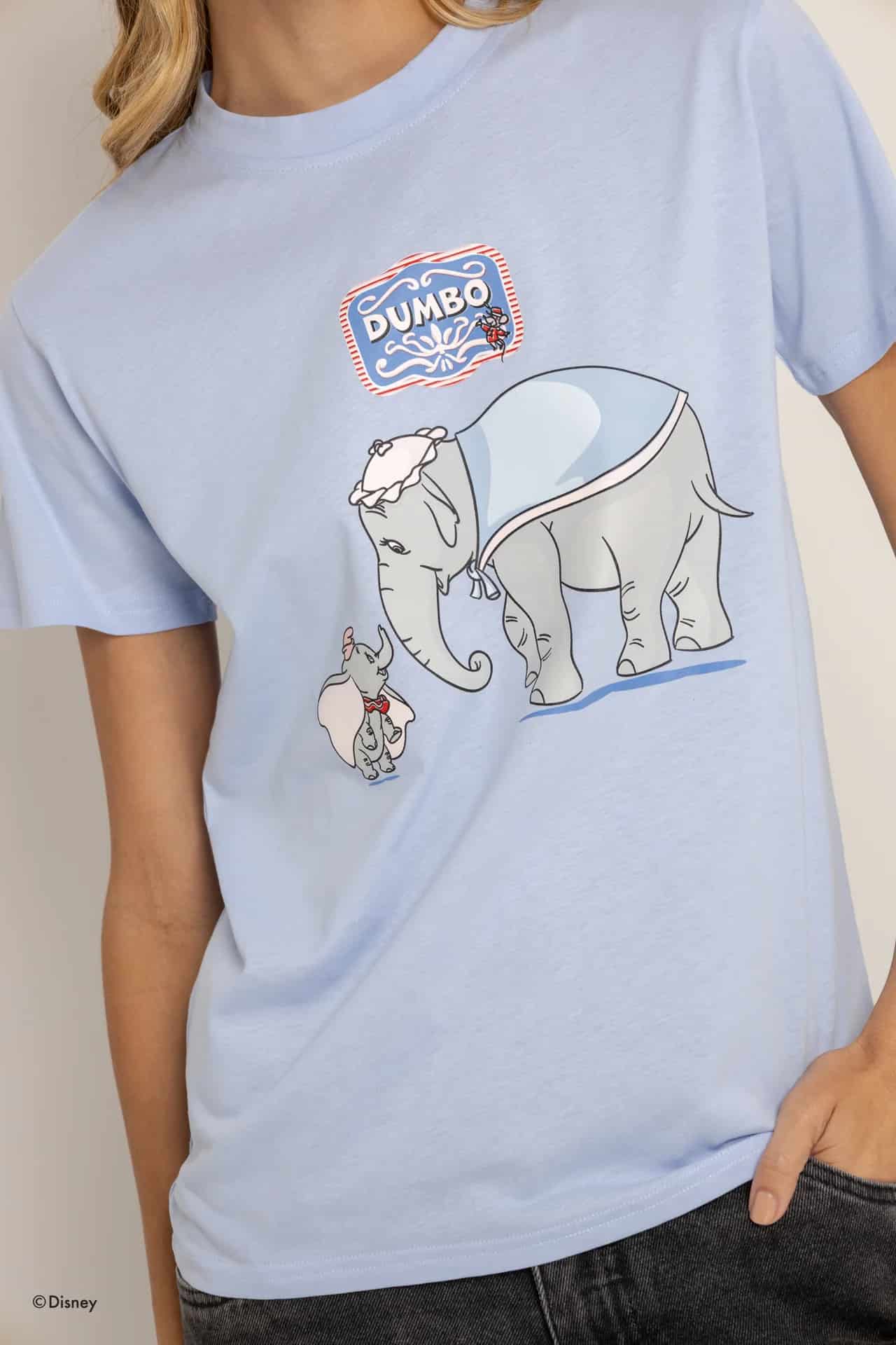 T-Shirt Azul Dumbo - miniatura 1