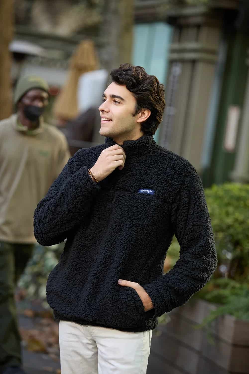 SACO OVEJERO NEGRO - UNISEX - miniatura 1