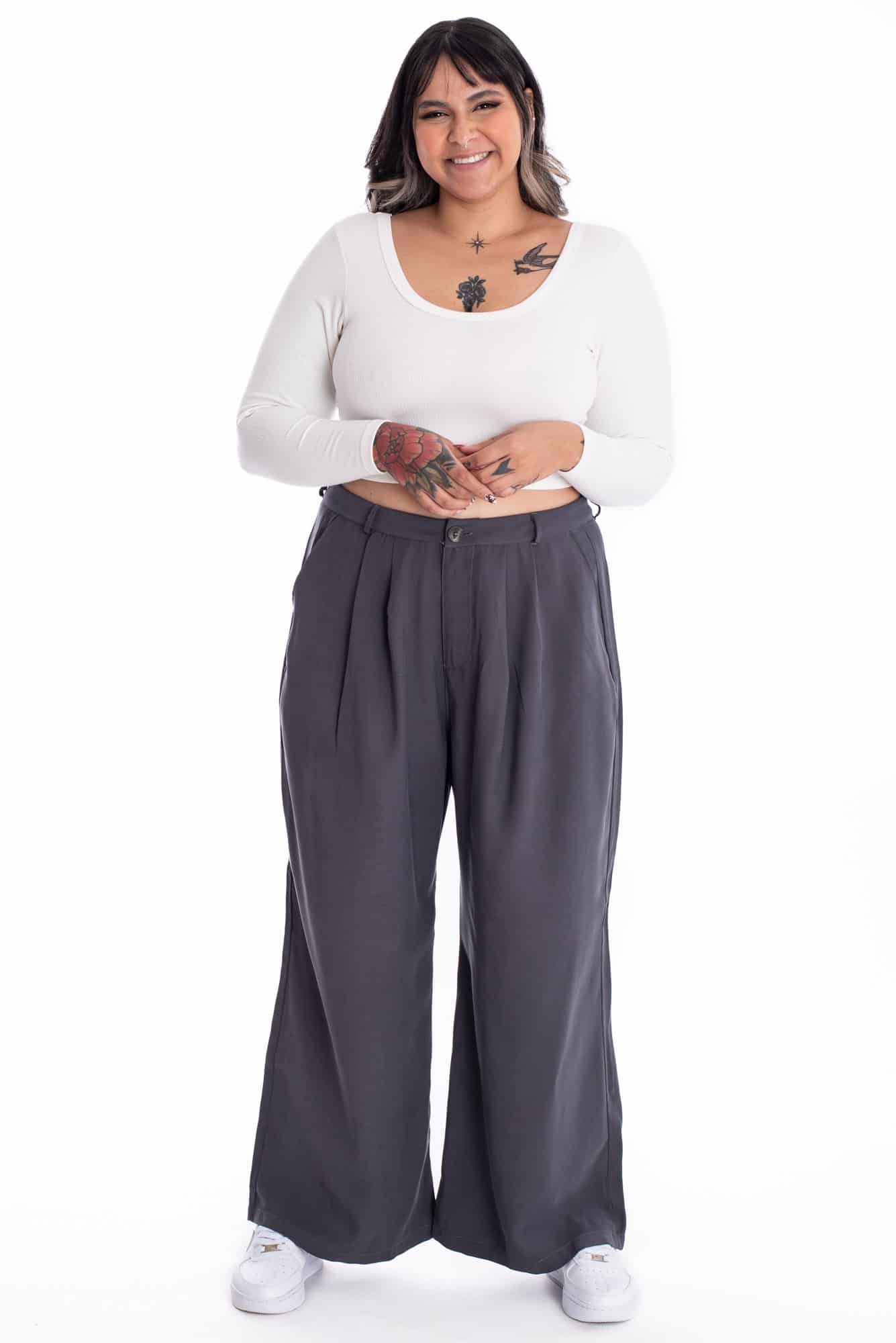 Pantalón Larisa Gris - miniatura 7