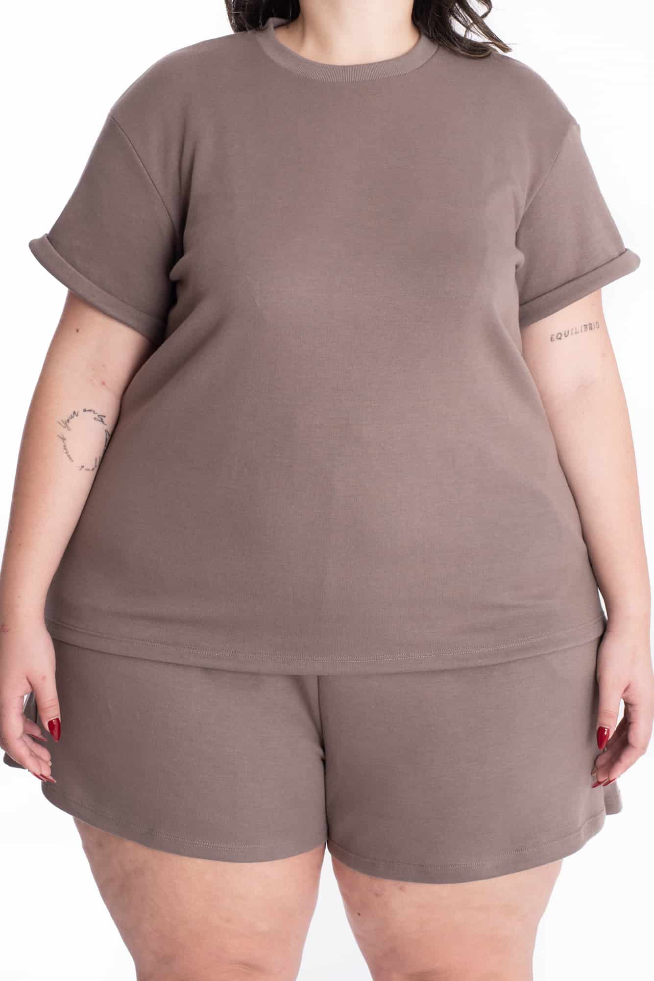 Camiseta Lorena Cocoa Tela Premium - miniatura 11