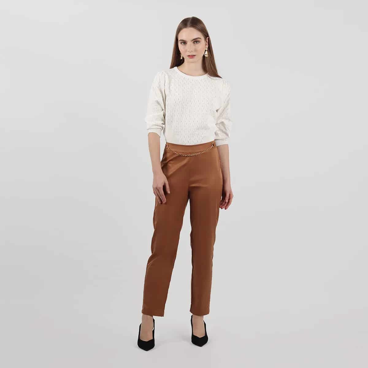 Pantalon tiro alto bota recta - miniatura 1