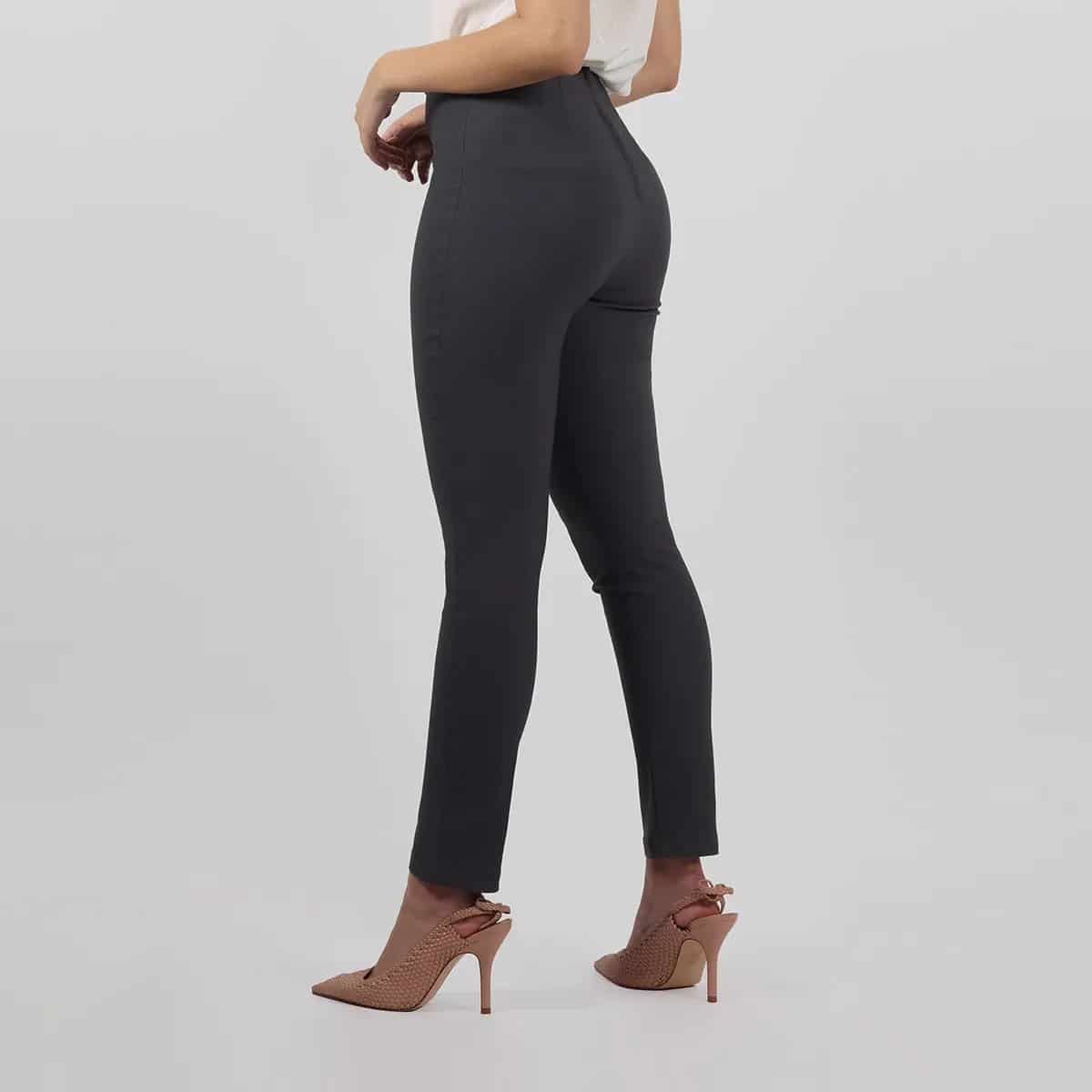 Pantalon tiro alto bota skinny - miniatura 3