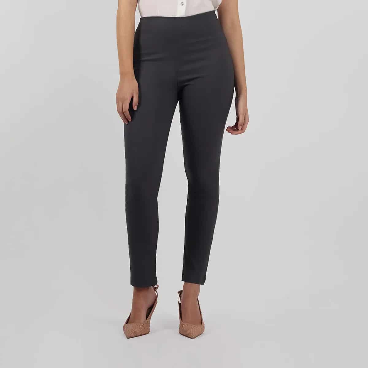 Pantalon tiro alto bota skinny - miniatura 2