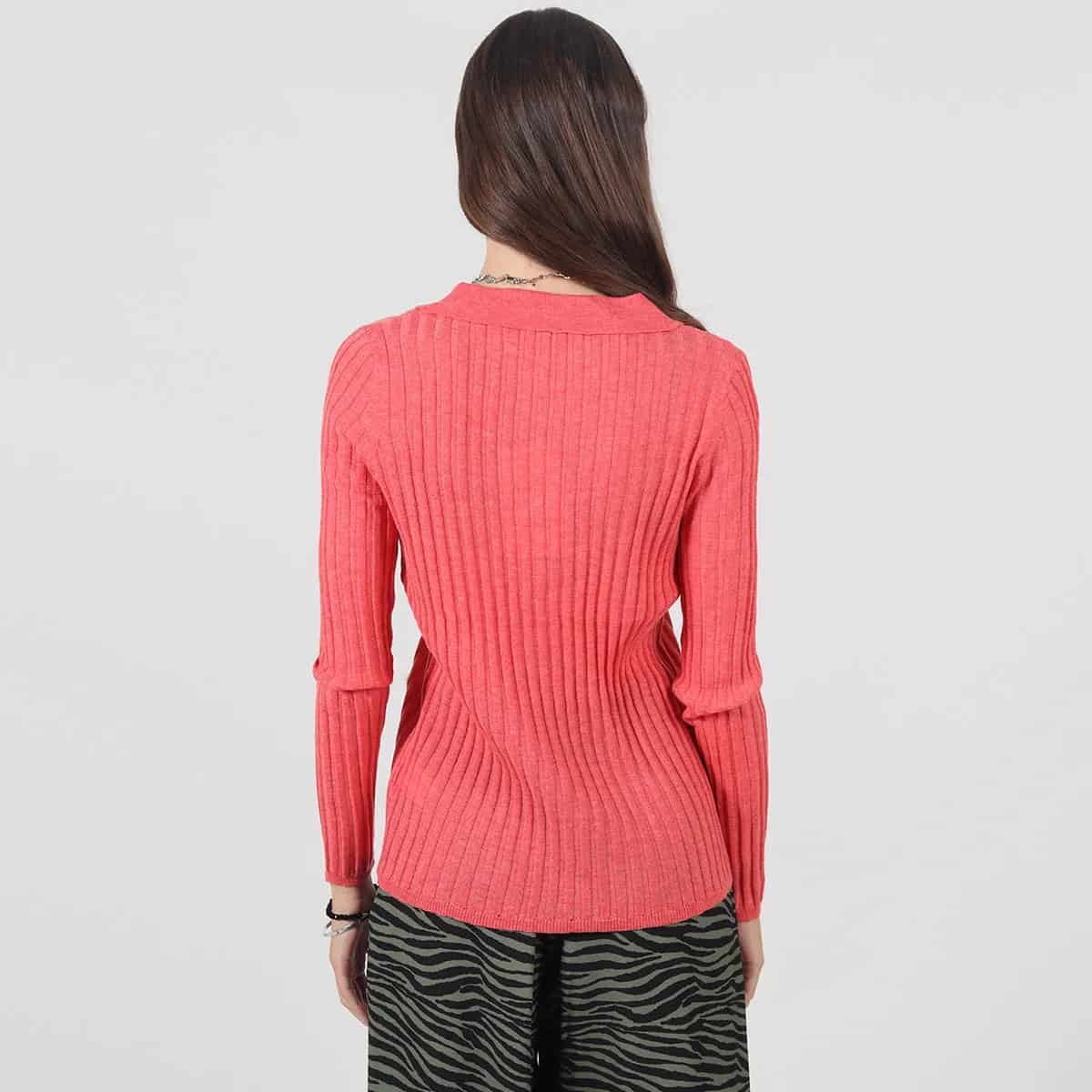 Sweater abierto manga larga - miniatura 5