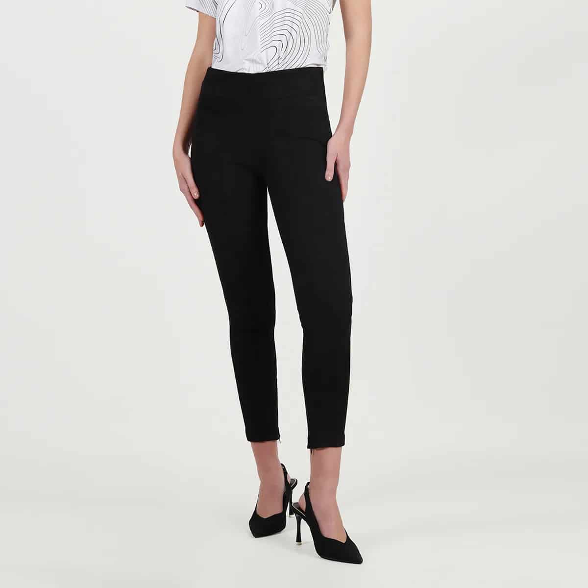 Pantalon tiro alto bota skinny - miniatura 3
