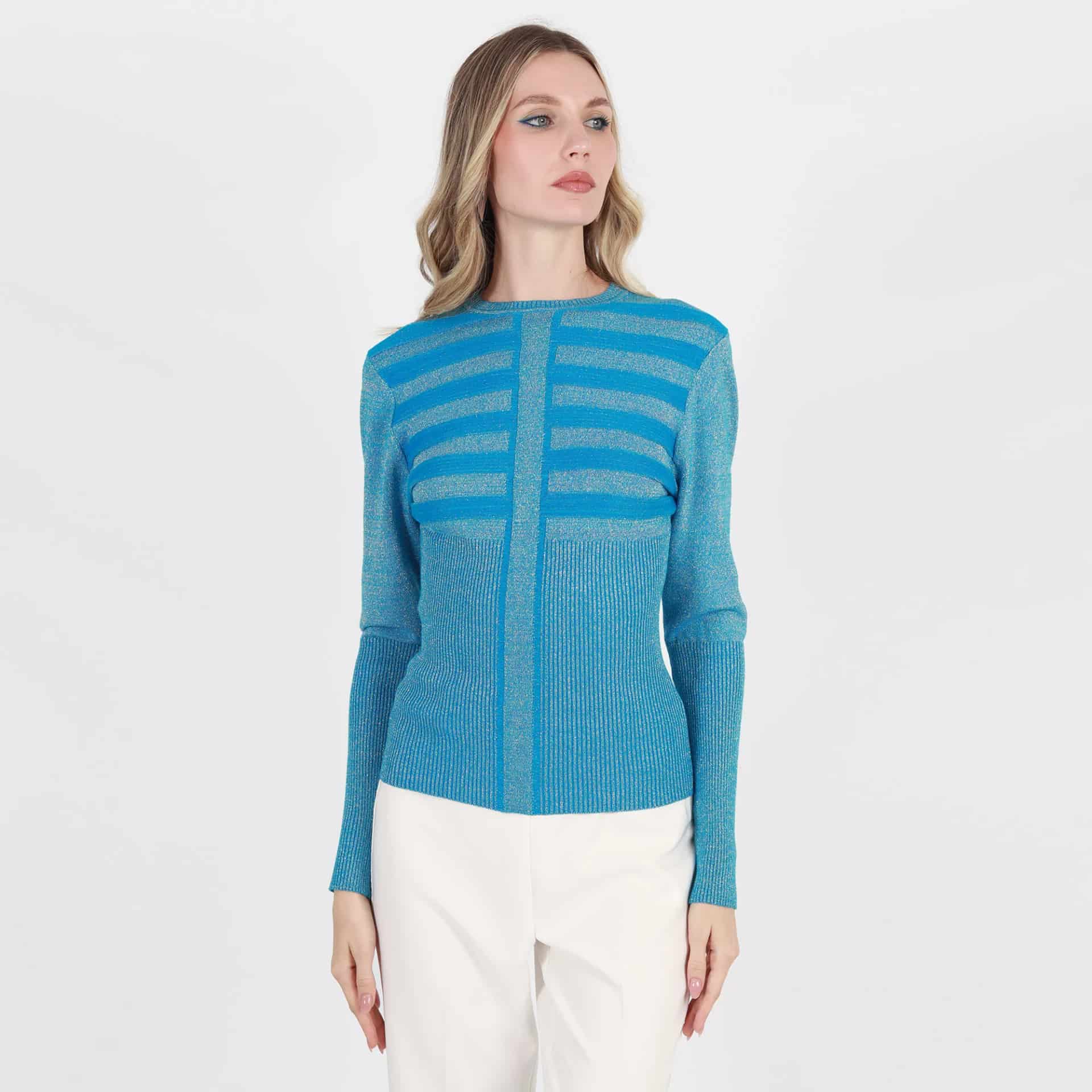 Sweater Cuello Redondo Manga Larga - miniatura 4