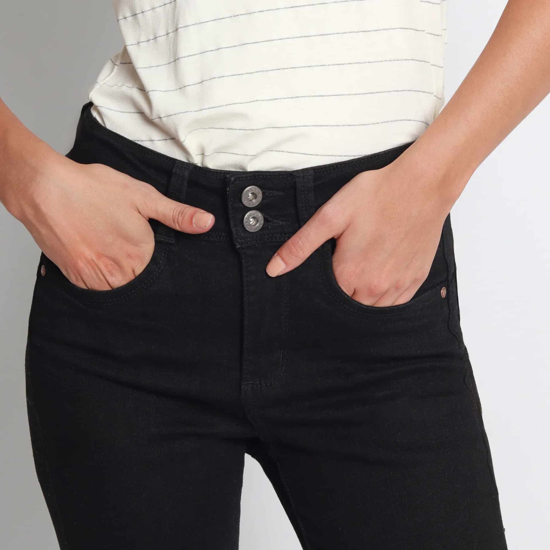 Jean Wonder Tiro Medio Bota Skinny - miniatura 5