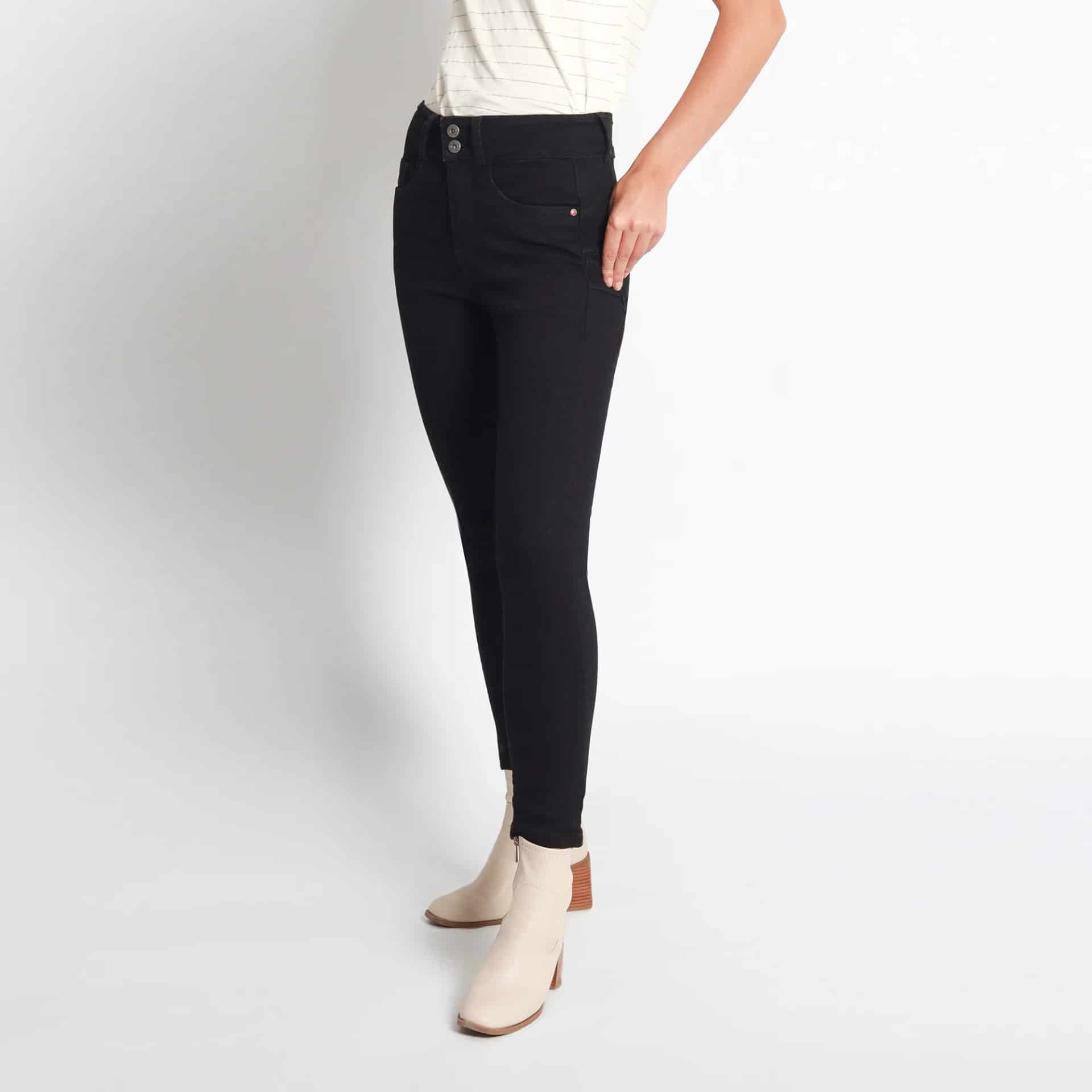 Jean Wonder Tiro Medio Bota Skinny - miniatura 6